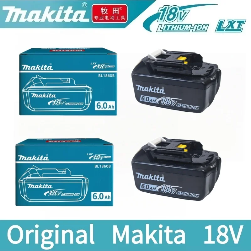 6 Ah original Makita BL1860 power tool battery, LXT BL1850 BL1840 lithium-ion battery, 18V battery with BMS
6 Ah original Makita BL1860 power tool battery, LXT BL1850 BL1840 lithium-ion battery, 18V battery with BMS