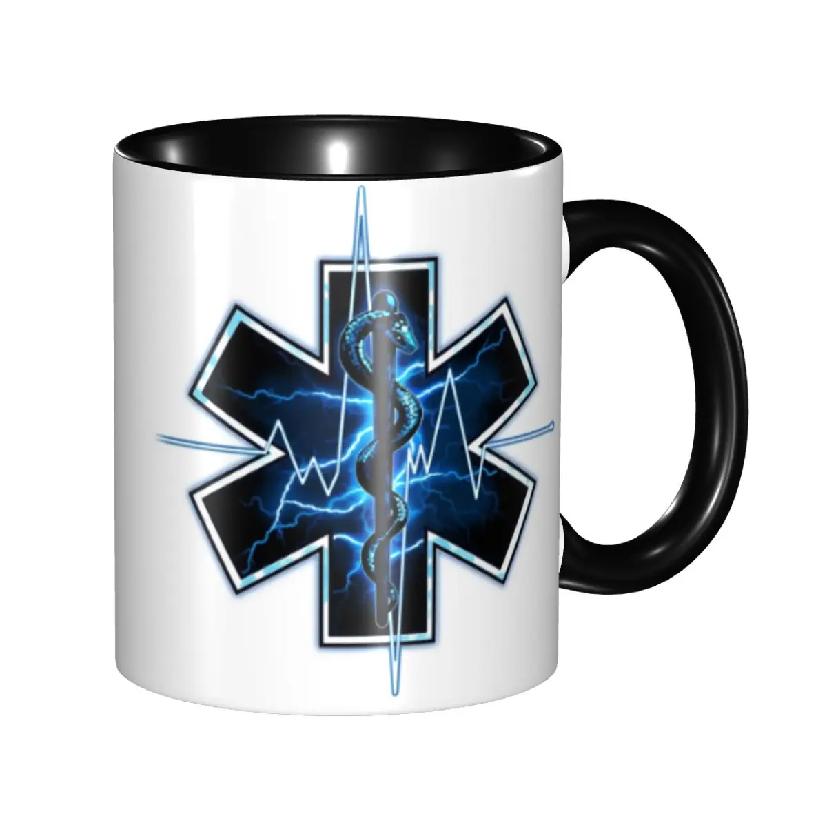 DIY Star Of Life Ambulance Medical EMT Heartbeat Logo Ceramic Mugs Custom Coffee Cup Creative Gift
DIY Star Of Life Ambulance Medical EMT Heartbeat Logo Ceramic Mugs Custom Coffee Cup Creative Gift
