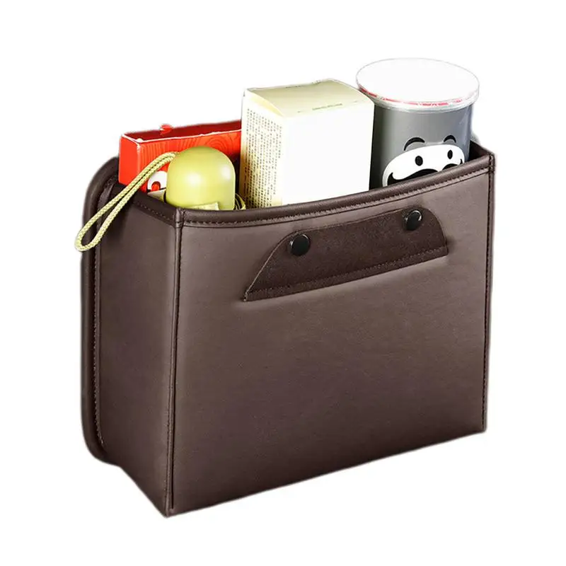 Multifunctional Car Seat Storage Bag Leather Storage Bag Garbage Bag Storage Bag Suitable for Car Organizer Car Document Holder
Multifunctional Car Seat Storage Bag Leather Storage Bag Garbage Bag Storage Bag Suitable for Car Organizer Car Document Holder