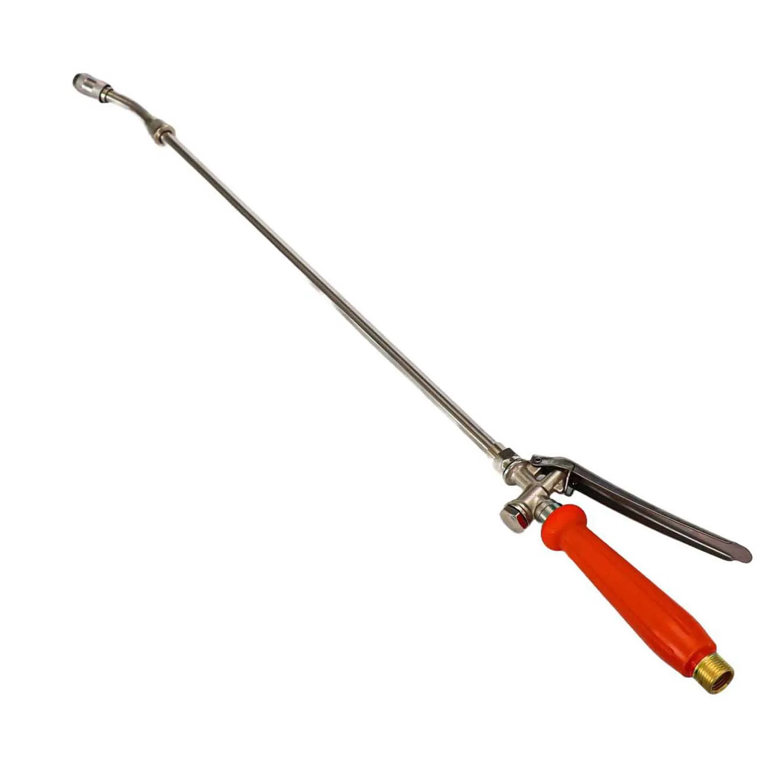 44 Inch Stainless Steel Spray Wand with Built-In Valve Brass Barb Ends 1/2 Inch Quick Coupler and Locking Switch Handle
44 Inch Stainless Steel Spray Wand with Built-In Valve Brass Barb Ends 1/2 Inch Quick Coupler and Locking Switch Handle