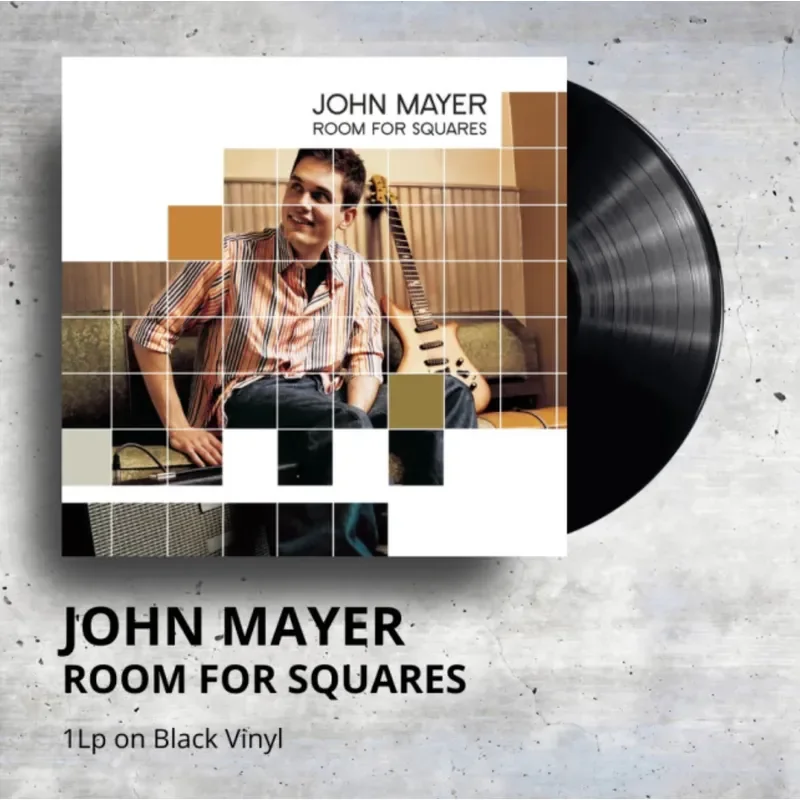 Genuine John Mayer Room For Squares Vinyl LP for Fans of Classic Rock and Indie Music
Genuine John Mayer Room For Squares Vinyl LP for Fans of Classic Rock and Indie Music