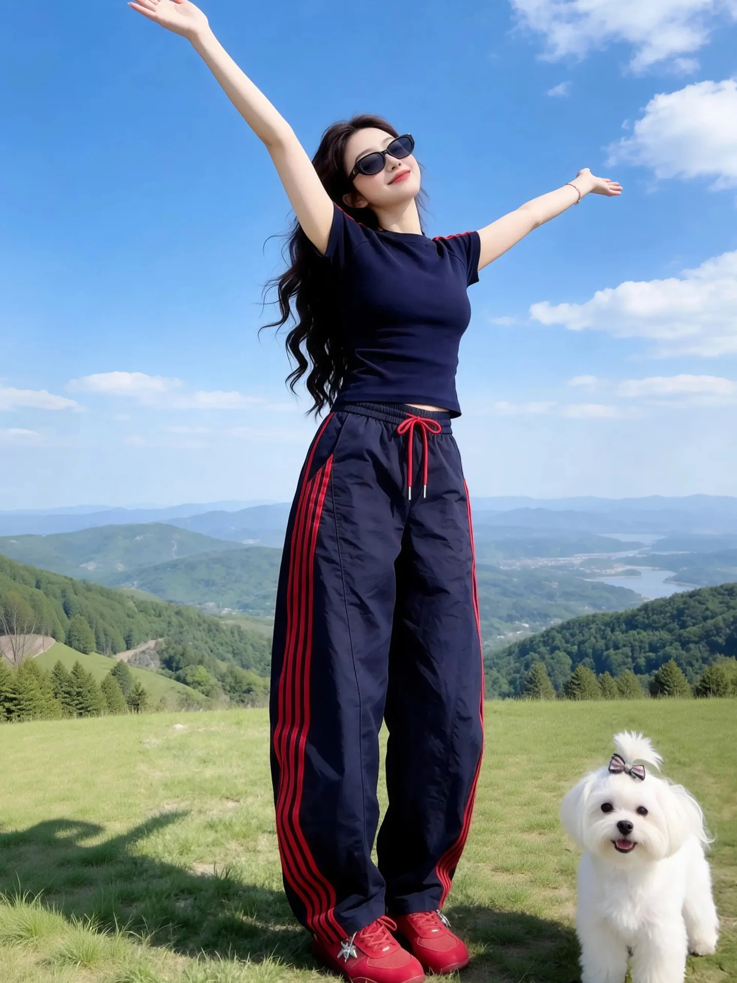 Summer 2026 Fashion Striped T-Shirt Top Women's Wide Leg Pants Belted Two-Piece Set High Waist round Neck Short Sleeve Casual...
Summer 2026 Fashion Striped T-Shirt Top Women's Wide Leg Pants Belted Two-Piece Set High Waist round Neck Short Sleeve Casual...