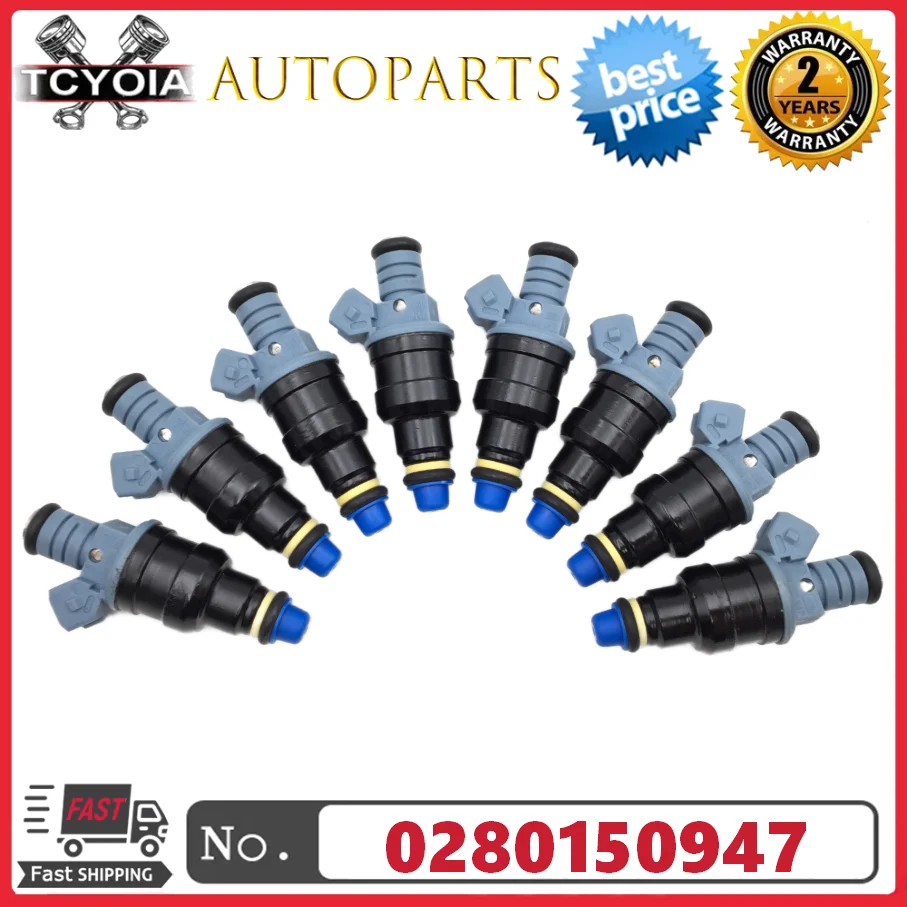 8pcs/lot Fuel Injectors 0280150947 For Ford E-350 F-250 F-350 F53 1991-1997 7.5L Mustang 1993-1995 Porsche 928 1985-1986 5.0L
8pcs/lot Fuel Injectors 0280150947 For Ford E-350 F-250 F-350 F53 1991-1997 7.5L Mustang 1993-1995 Porsche 928 1985-1986 5.0L