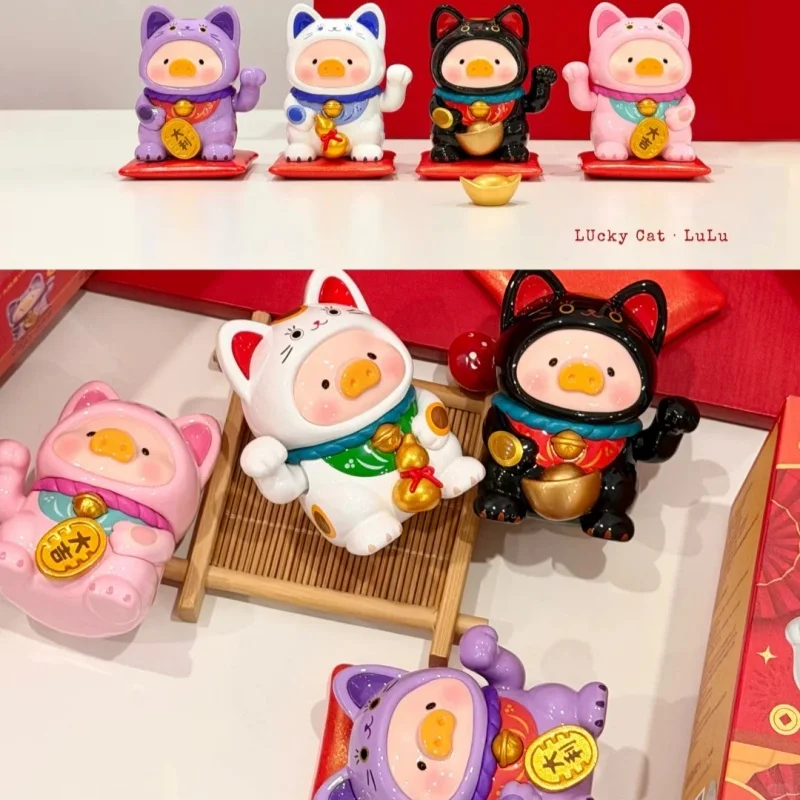 Genuine Lulu The Piggy Lucky Cat Series Blind Box Kawaii Anime Surprise Bag Bag Trendy Toy Decor Figurine Lunar New Year Gift
Genuine Lulu The Piggy Lucky Cat Series Blind Box Kawaii Anime Surprise Bag Bag Trendy Toy Decor Figurine Lunar New Year Gift