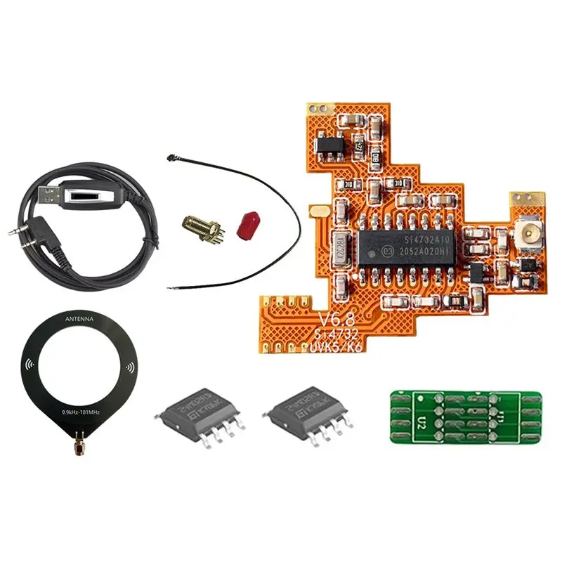 2026 Новый модуль SI4732 V6.8 FPC + петлевая антенна + чип 2X2M Forquansheng UVK5 K6, коротковолновый полнодиапазонный прием/одинарной баковой полосы
2026 Новый модуль SI4732 V6.8 FPC + петлевая антенна + чип 2X2M Forquansheng UVK5 K6, коротковолновый полнодиапазонный прием/одинарной баковой полосы
