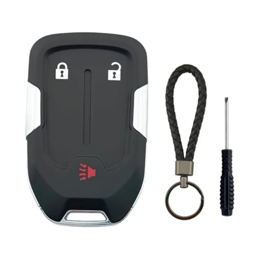 Key Fob Cover Case Replacement Fits for GMC Terrain Yukon Yukon XL Chevrolet Suburban Tahoe Keyless Entry Remote Control Car Ke
Key Fob Cover Case Replacement Fits for GMC Terrain Yukon Yukon XL Chevrolet Suburban Tahoe Keyless Entry Remote Control Car Ke