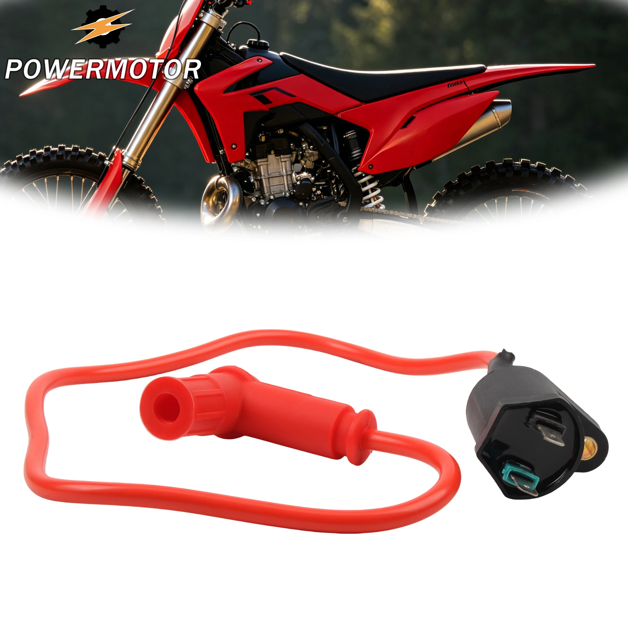 Universal Motorcycle High Performance Ignition Coil for 50cc 70cc 90cc 110cc 125cc 140cc 150cc 160cc ATV Go Kart DirtBike Parts
Universal Motorcycle High Performance Ignition Coil for 50cc 70cc 90cc 110cc 125cc 140cc 150cc 160cc ATV Go Kart DirtBike Parts
