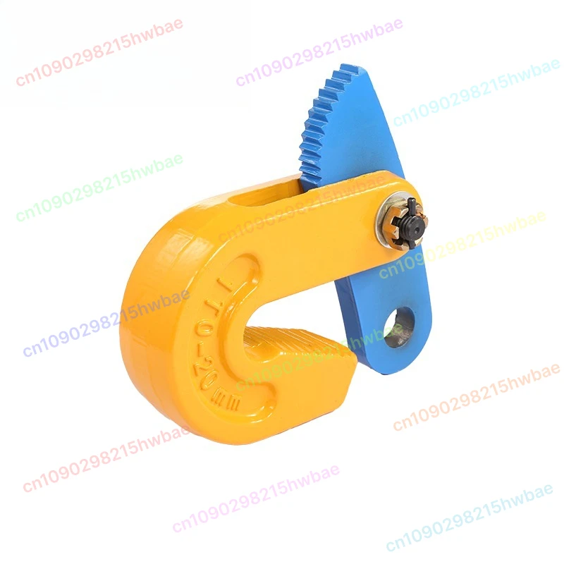 Heavy Duty 1 Ton Lifting Clamp, 20mm Drop Forged Alloy Steel Crane Pliers Hook for Horizontal Lifting
Heavy Duty 1 Ton Lifting Clamp, 20mm Drop Forged Alloy Steel Crane Pliers Hook for Horizontal Lifting