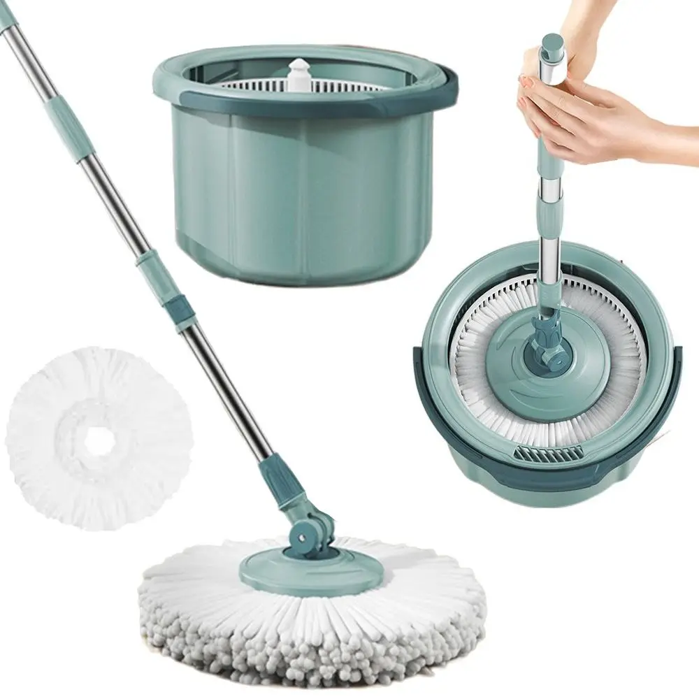 Self-separating Rotary Mop and Bucket Set Self Wringing Extended Handle Spin Floor Cleaner Tool Save Space Double Layer
Self-separating Rotary Mop and Bucket Set Self Wringing Extended Handle Spin Floor Cleaner Tool Save Space Double Layer