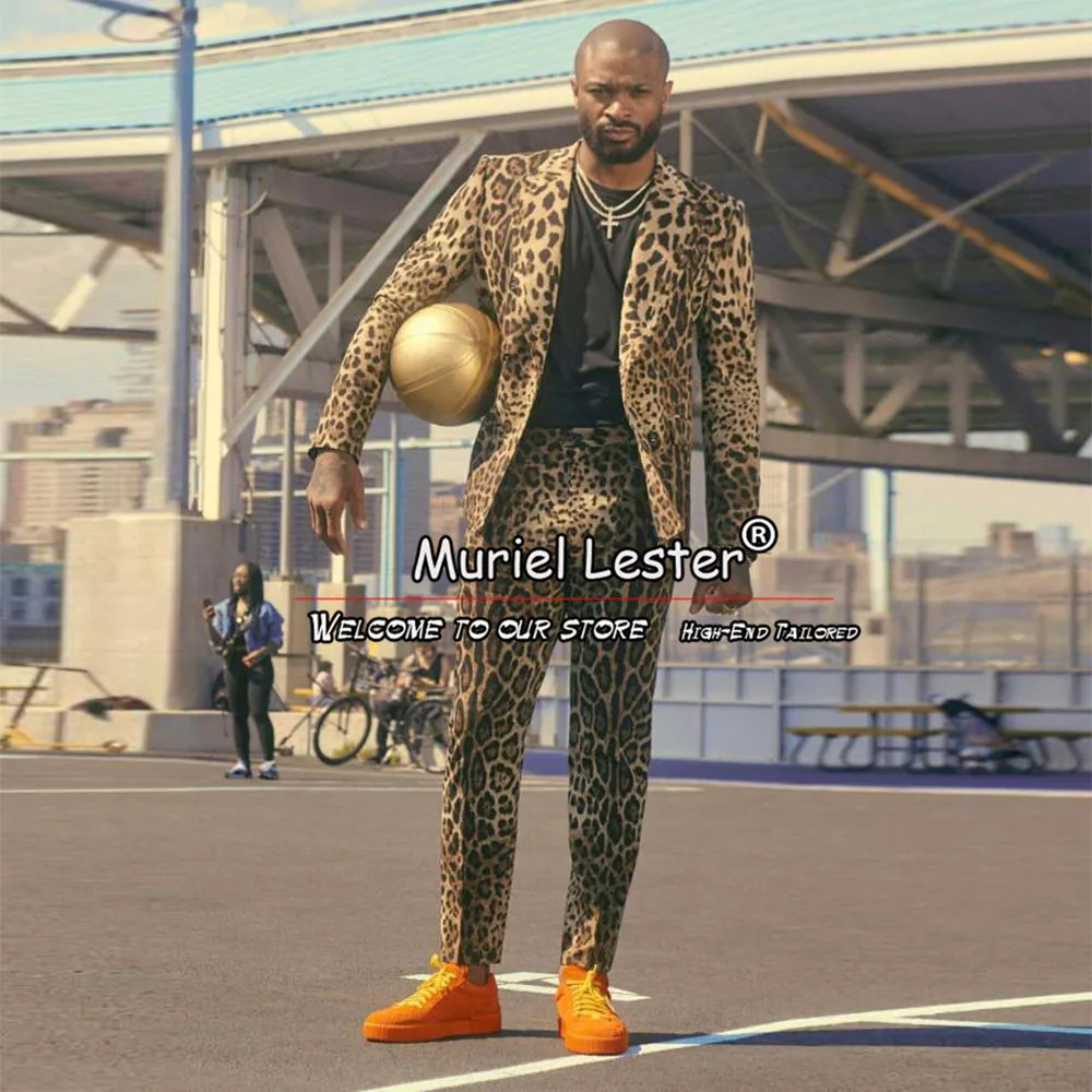 Bespoke Business Men Suits For Men Fashion Leopard Print Single Breasted Jacket Pants 2 Pieces Wedding Party Groom Tuxedos 2024
Bespoke Business Men Suits For Men Fashion Leopard Print Single Breasted Jacket Pants 2 Pieces Wedding Party Groom Tuxedos 2024