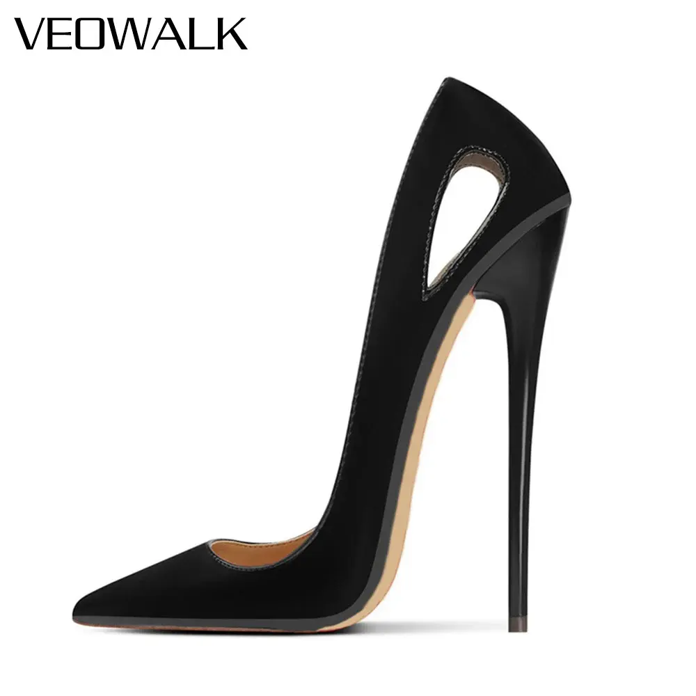 Туфли-лодочки на экстремально высоком каблуке 16 см, черные, с острым носком и вырезами, для женщин, для фотосессий, моделей, косплея, подиума, танцев на пилоне, сценические туфли
Туфли-лодочки на экстремально высоком каблуке 16 см, черные, с острым носком и вырезами, для женщин, для фотосессий, моделей, косплея, подиума, танцев на пилоне, сценические туфли