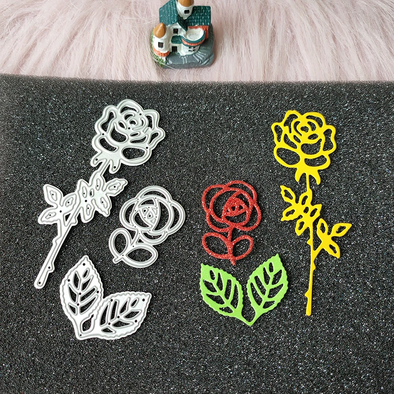 New Little Roses and green leaves metal cutting die mould scrapbook decoration embossed photo album decoration card making DIY
New Little Roses and green leaves metal cutting die mould scrapbook decoration embossed photo album decoration card making DIY