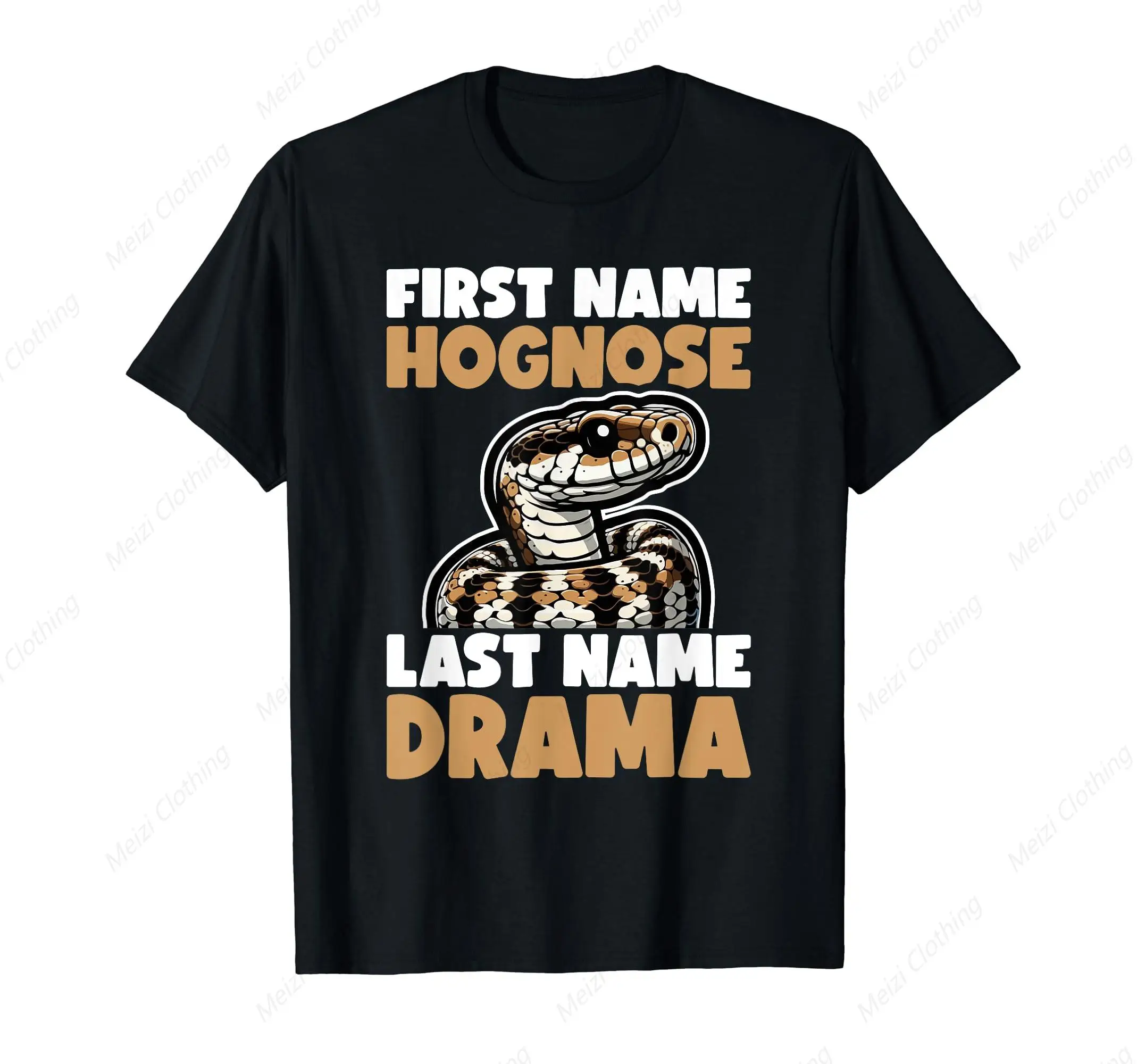 Pig Nosed Snake Printed T-Shirt With Cool And Fashionable Design Made Of Pure Cotton And Breathable Loose Fitting Clothes
Pig Nosed Snake Printed T-Shirt With Cool And Fashionable Design Made Of Pure Cotton And Breathable Loose Fitting Clothes
