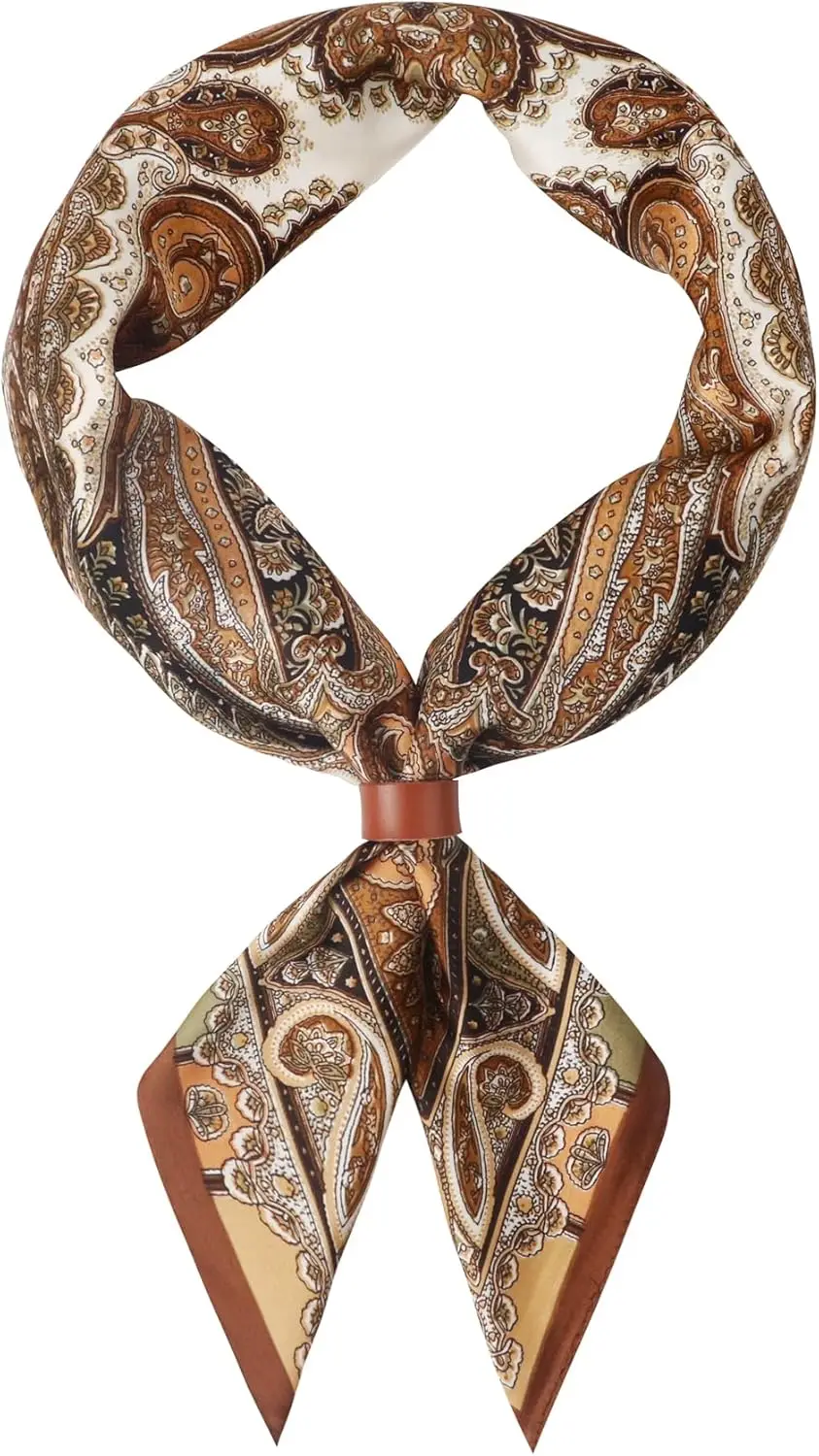 27.5 Inch Square Silk Feel Scarf for Men - Bandana, Pocket Square, Cowboy Scarf
27.5 Inch Square Silk Feel Scarf for Men - Bandana, Pocket Square, Cowboy Scarf