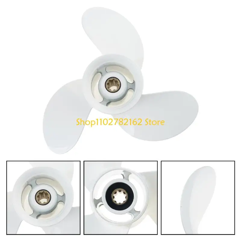 547B Enhanced Thrust 9.75inch Diameter Boat Propeller Suitable for 9.9HP 15HP 20HP 683-W4592-02-EL Leisurely Fishing Vessels
547B Enhanced Thrust 9.75inch Diameter Boat Propeller Suitable for 9.9HP 15HP 20HP 683-W4592-02-EL Leisurely Fishing Vessels