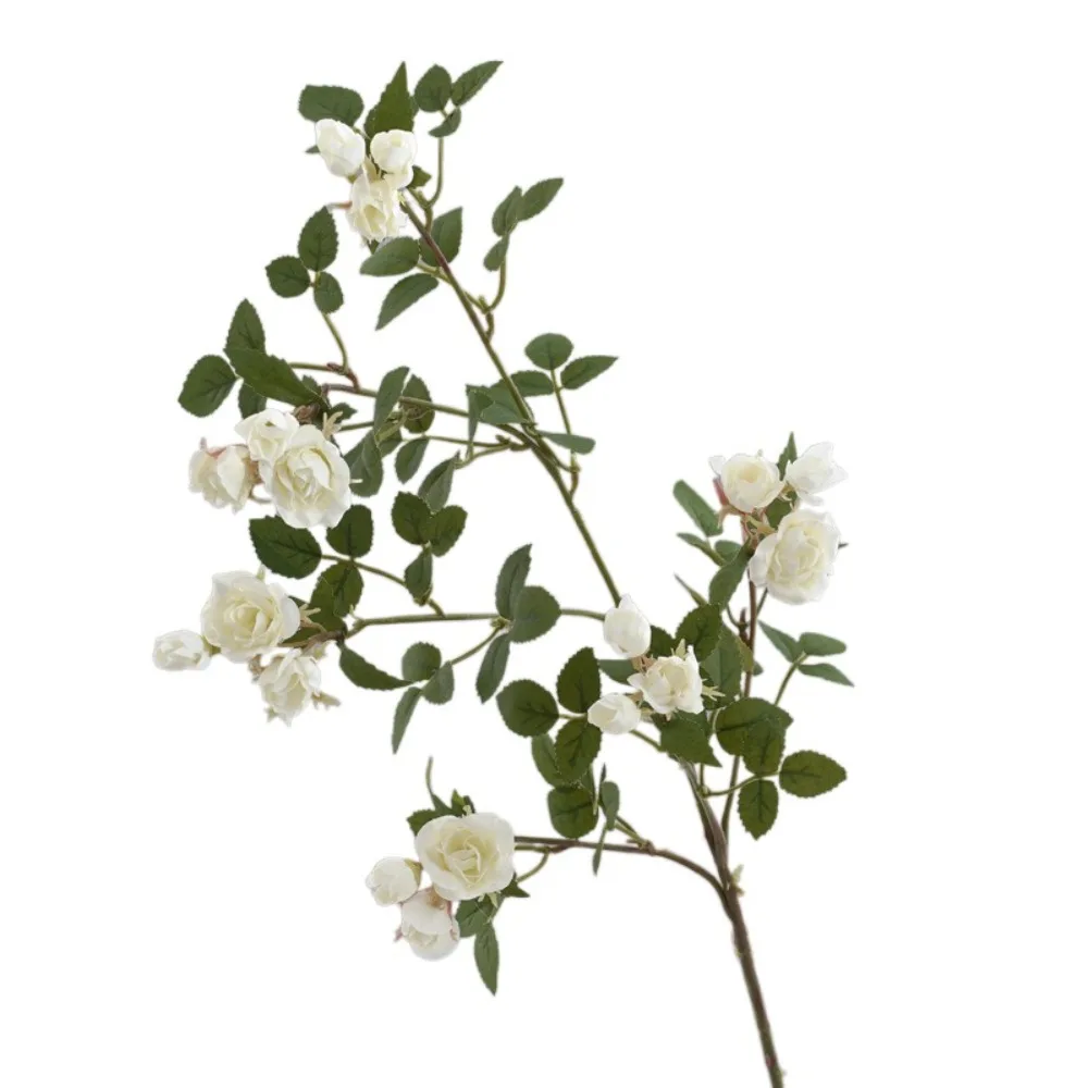 65cm Artificial Rose Flower Branch Real Touch Plastic Simulation Rose Flower Handmade Elegant Silk Mini Rose Wedding Decor
65cm Artificial Rose Flower Branch Real Touch Plastic Simulation Rose Flower Handmade Elegant Silk Mini Rose Wedding Decor