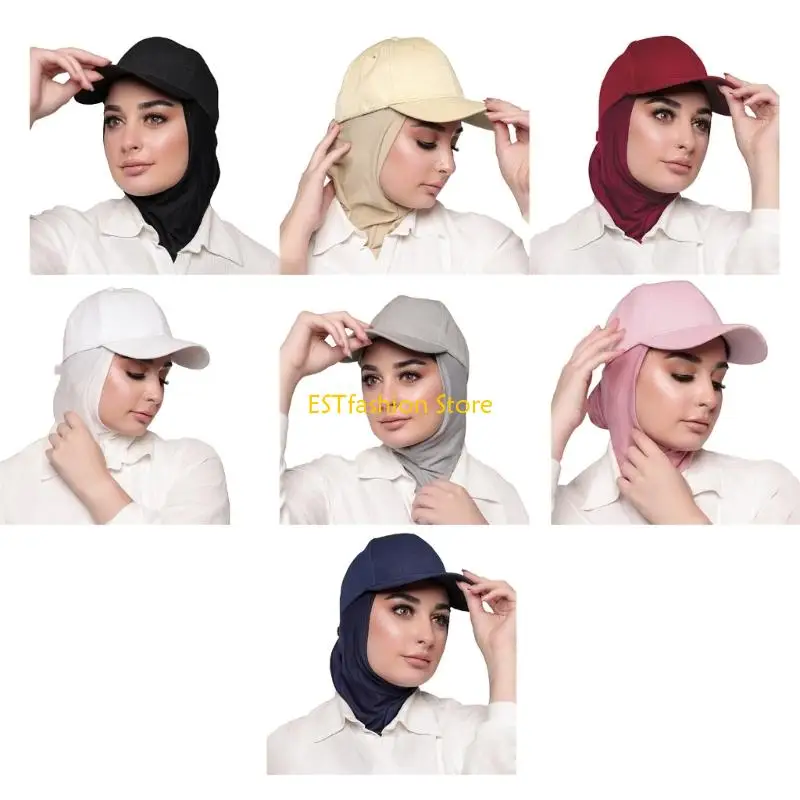 Y5GC Soft Shawl Baseball Hat And Scarf Set For Everyday Wear Head Wrap Headwear
Y5GC Soft Shawl Baseball Hat And Scarf Set For Everyday Wear Head Wrap Headwear