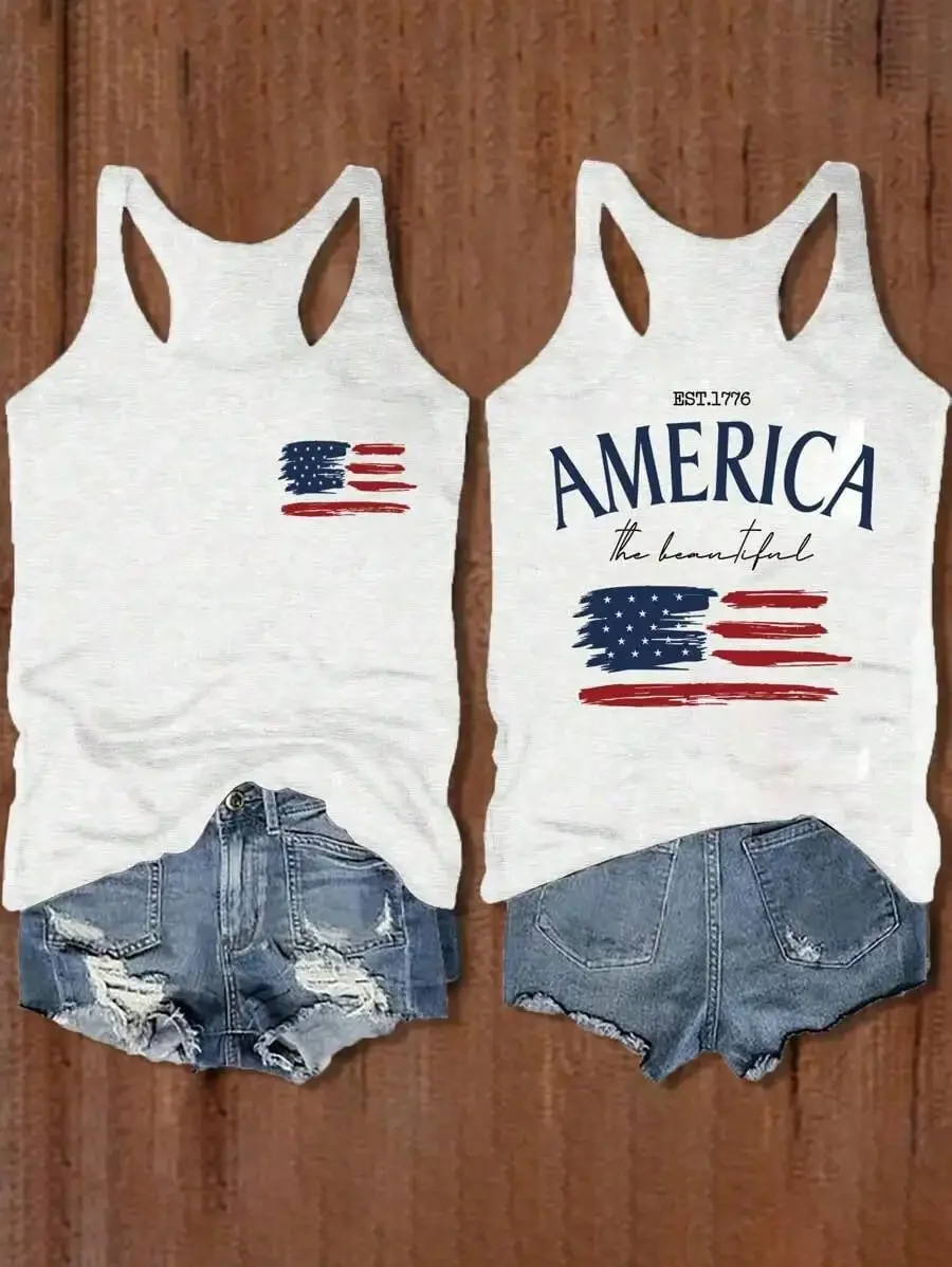 2026 Independence Day, the perfect gift, Women's 4th Of July Independent Day US Flag Print Casual Tank Top Summer,Usa Top,4th Of July ClothesPlus Size Women Sleeveless Spring Tops Loose Comfy Vacation Outfits
2026 Independence Day, the perfect gift, Women's 4th Of July Independent Day US Flag Print Casual Tank Top Summer,Usa Top,4th Of July ClothesPlus Size Women Sleeveless Spring Tops Loose Comfy Vacation Outfits