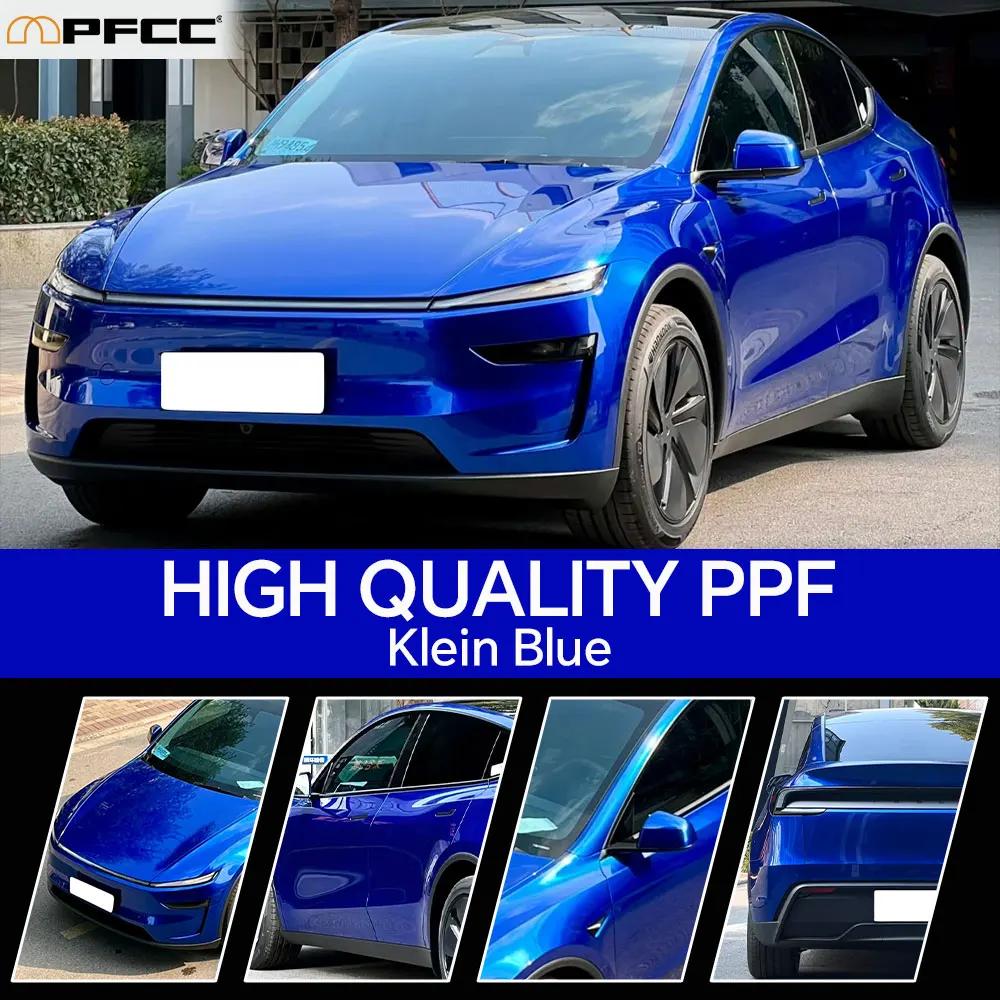 Pre-cut PPF For Tesla Model Y 2020-2024 Matte Black DIY Color Change Film PET Paint Protection Film Anti-Scratch Resistant Kit
Pre-cut PPF For Tesla Model Y 2020-2024 Matte Black DIY Color Change Film PET Paint Protection Film Anti-Scratch Resistant Kit