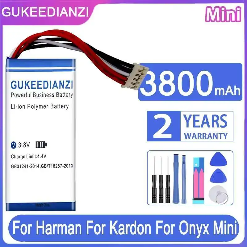Аккумулятор для портативного динамика емкостью 3800 мАч для Harman/Kardon Onyx Mini CP-HK07, модель P 954374
Аккумулятор для портативного динамика емкостью 3800 мАч для Harman/Kardon Onyx Mini CP-HK07, модель P 954374