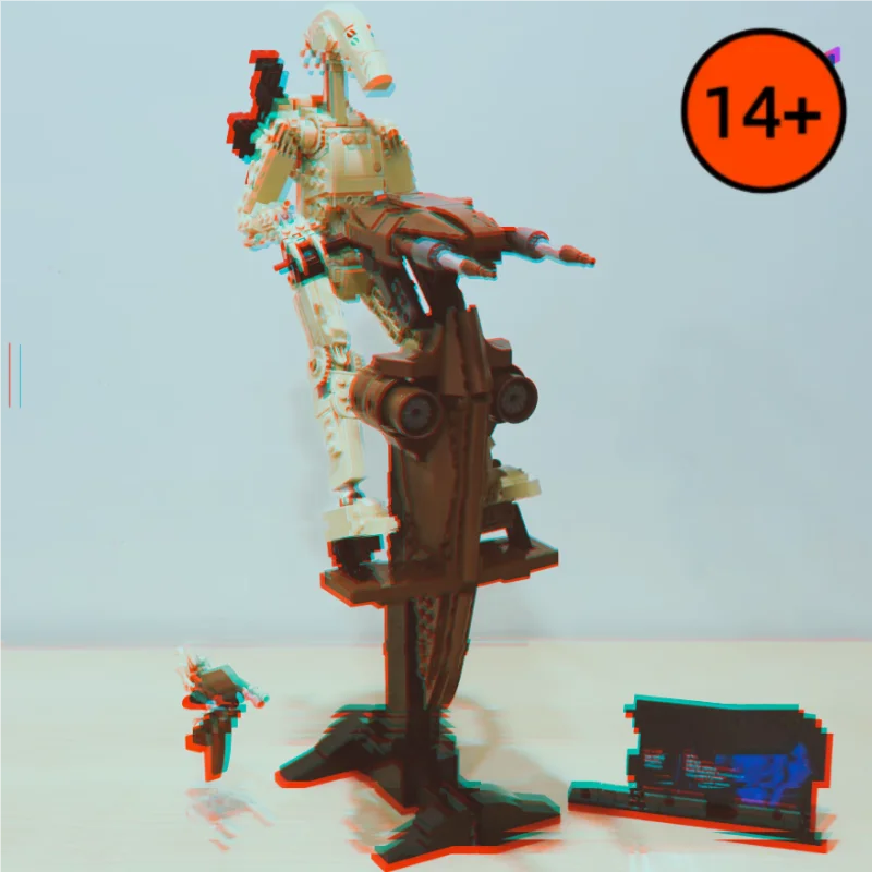 1088PCS UCS Droid with STAP Building Blocks Model Bricks MOC-75428 Home Decor Ornament Toy For Kids Adults Birthday Gifts
1088PCS UCS Droid with STAP Building Blocks Model Bricks MOC-75428 Home Decor Ornament Toy For Kids Adults Birthday Gifts