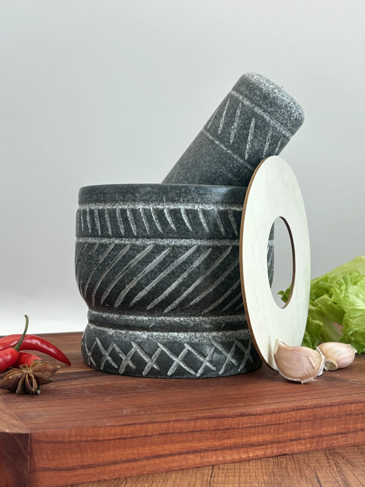 Aian Front Stone Mortar Garlic Cruer Chinese Medicine inding Tool een Stone Pepper Cruer Kitchen Cooking Utensils
Aian Front Stone Mortar Garlic Cruer Chinese Medicine inding Tool een Stone Pepper Cruer Kitchen Cooking Utensils