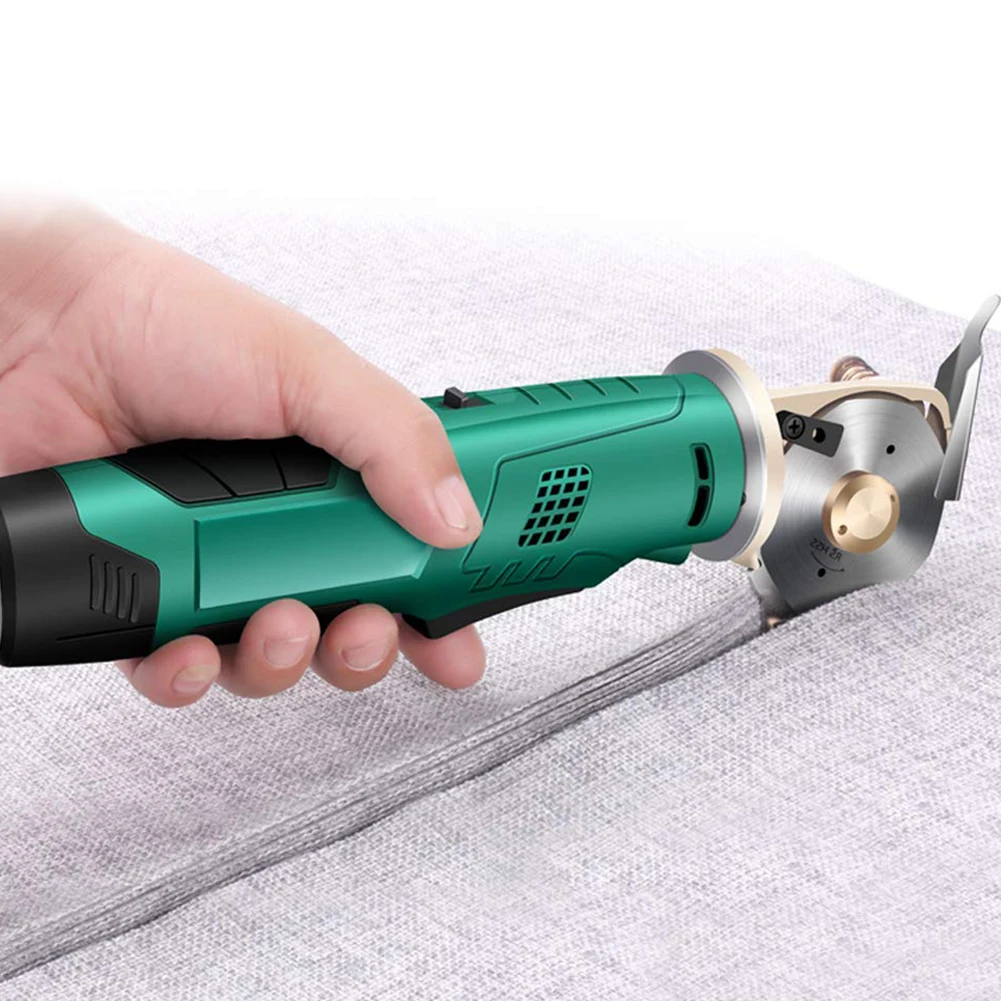 Portable Cordless Electric Round Scissors Electric Scissors Shear Cloth Cutter Fabric Cutting Machine Kit Cutting hand-held Tool
Portable Cordless Electric Round Scissors Electric Scissors Shear Cloth Cutter Fabric Cutting Machine Kit Cutting hand-held Tool