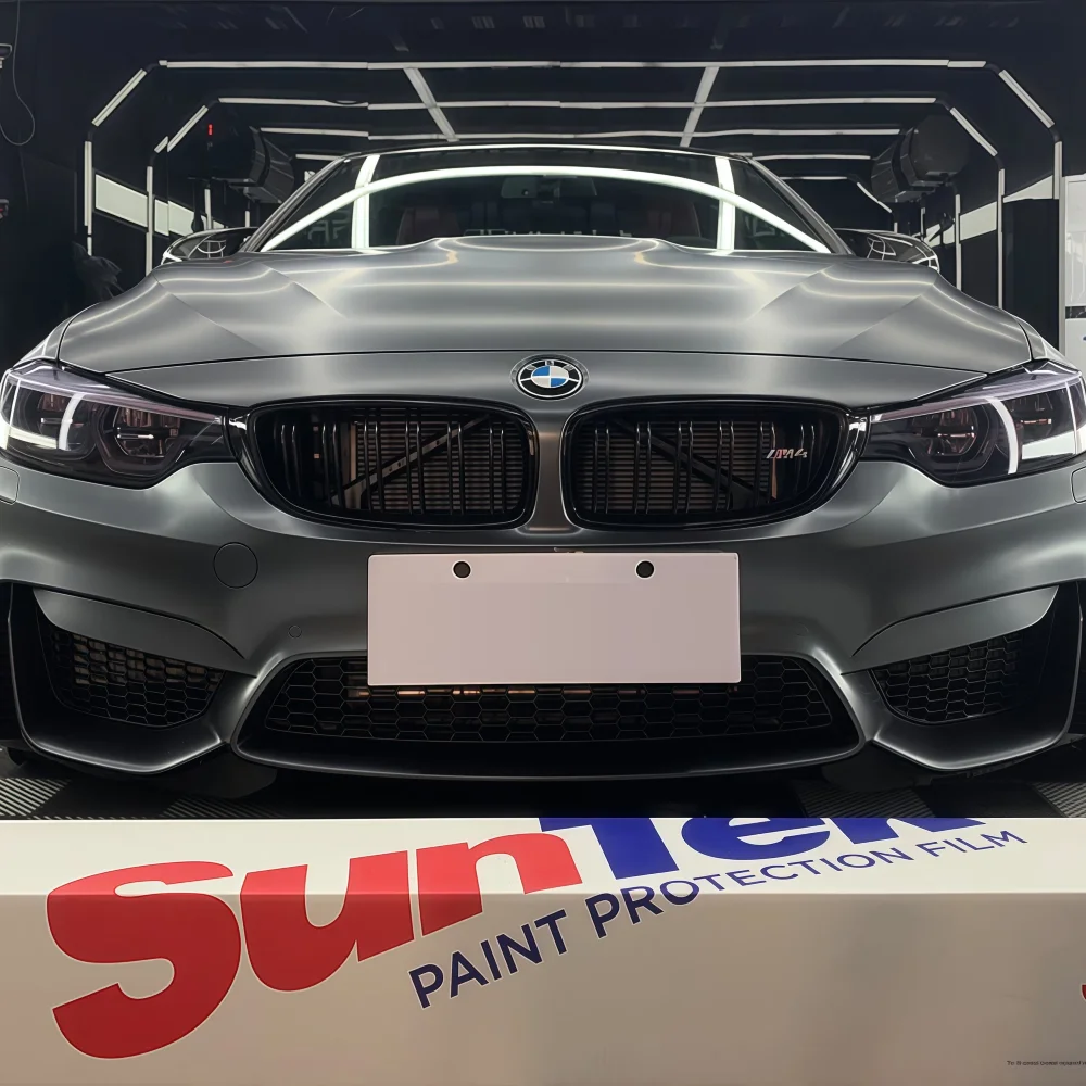 Suntek matte/gloss car paint protection film, scratch self-healing PPF, 10-year warranty, high quality TPU material
Suntek matte/gloss car paint protection film, scratch self-healing PPF, 10-year warranty, high quality TPU material