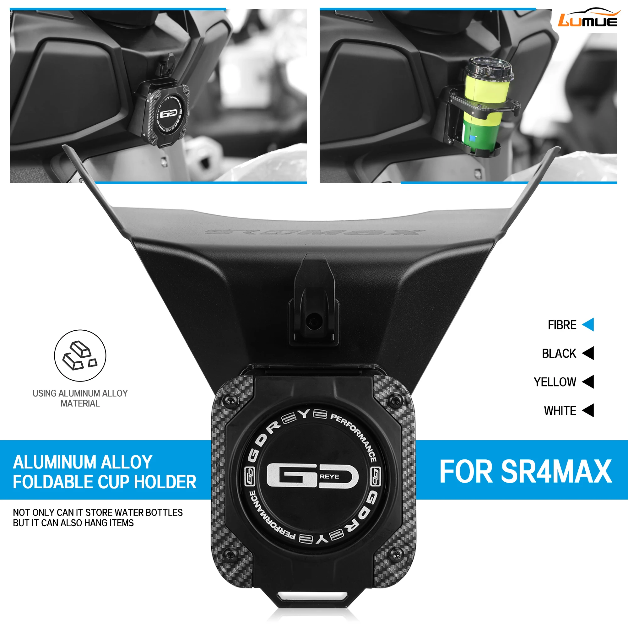For Loncin VOGE SR4 MAX 2022-2026 Motorcycle SR4MAX Special bracket with stand for water cup Beverage Water Drink Cup Holder
For Loncin VOGE SR4 MAX 2022-2026 Motorcycle SR4MAX Special bracket with stand for water cup Beverage Water Drink Cup Holder
