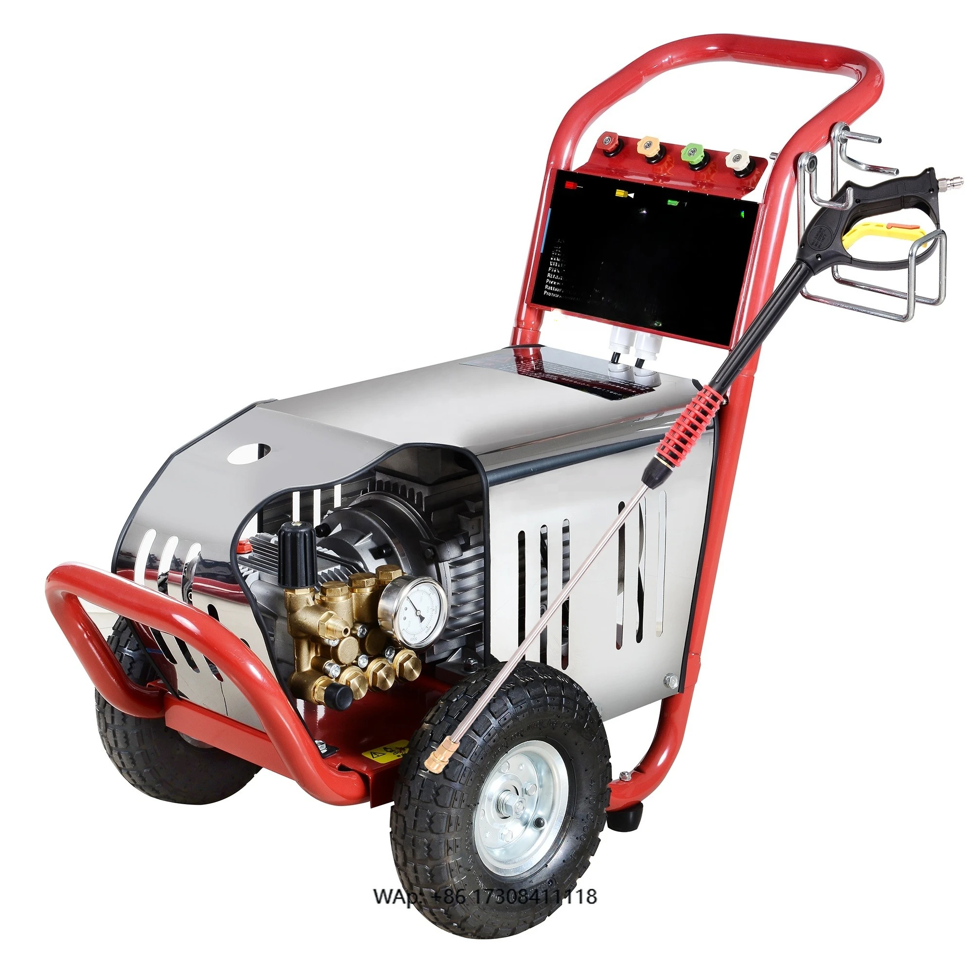 Электрический насос для мойки высокого давления, очиститель WaterJet, промышленная стиральная машина для грязной очистки, сверхмощная машина 3000 Вт, 2500 фунтов на квадратный дюйм, 135-175 бар
Электрический насос для мойки высокого давления, очиститель WaterJet, промышленная стиральная машина для грязной очистки, сверхмощная машина 3000 Вт, 2500 фунтов на квадратный дюйм, 135-175 бар