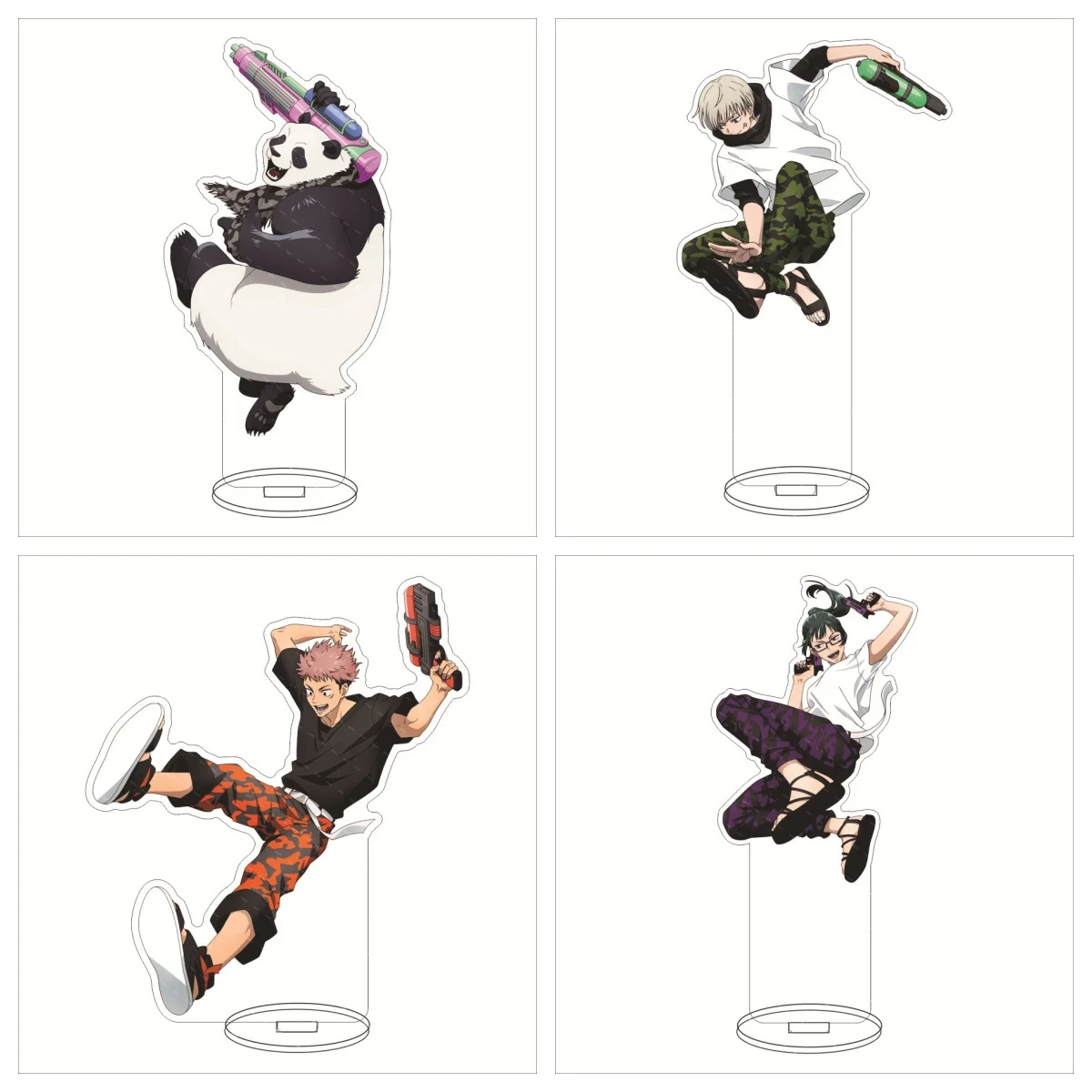 HOT New Anime Jujutsu Kaisen Figures Gojo Satoru Yuji Itadori Desk Decor Acrylic Stands Standing Plates Model Toy Gift 15cm
HOT New Anime Jujutsu Kaisen Figures Gojo Satoru Yuji Itadori Desk Decor Acrylic Stands Standing Plates Model Toy Gift 15cm