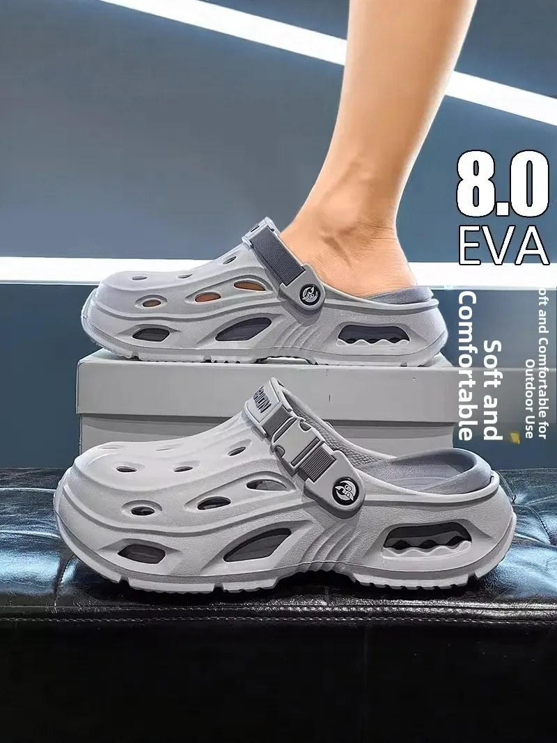 2026 New Men's Thick Bottom Sandals Driving Two-Purpose Beach Slippers Sports Felt Large Size Slip-On Shoes Breathable EVA
2026 New Men's Thick Bottom Sandals Driving Two-Purpose Beach Slippers Sports Felt Large Size Slip-On Shoes Breathable EVA