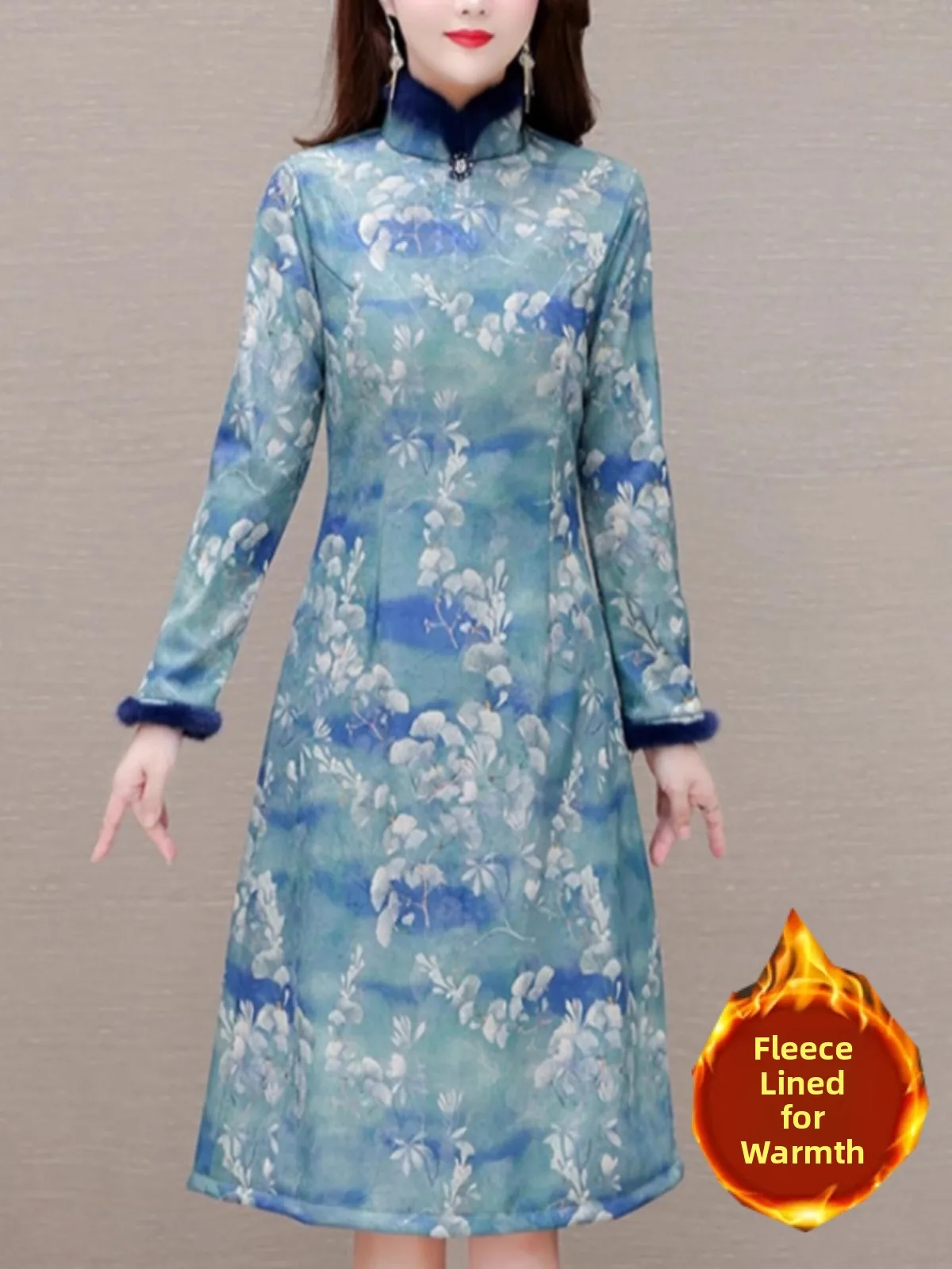 Обновленная модель Dr Winter: Новая теплая куртка с длинными рукавами, на флисовой подкладке, с высоким воротником, элегантная, для повседневной носки, с цветочным узором.
Обновленная модель Dr Winter: Новая теплая куртка с длинными рукавами, на флисовой подкладке, с высоким воротником, элегантная, для повседневной носки, с цветочным узором.