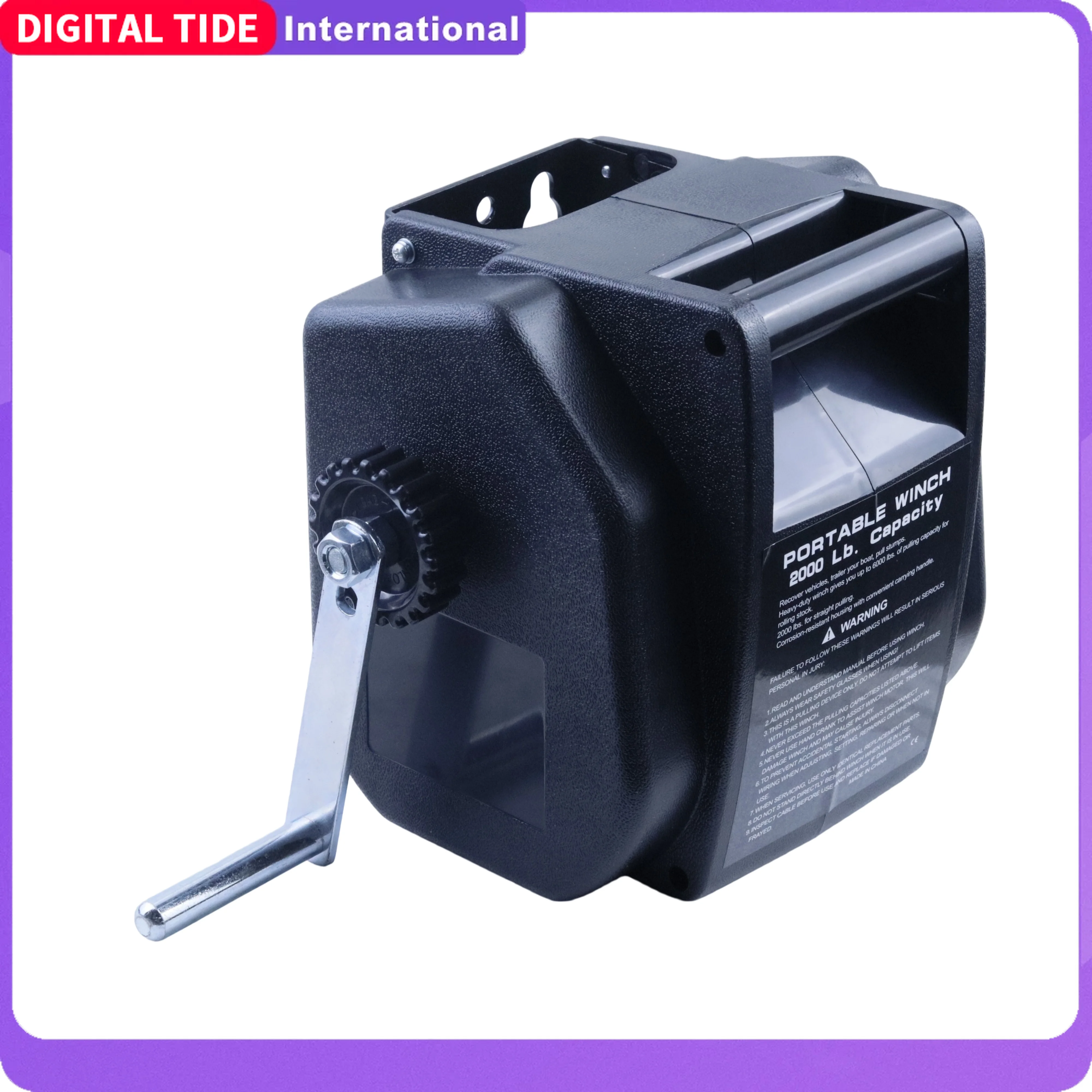 2000lb Electric Winch DC12V Marine Winch Portable Vehicle Towing Tool for Marine Use
2000lb Electric Winch DC12V Marine Winch Portable Vehicle Towing Tool for Marine Use