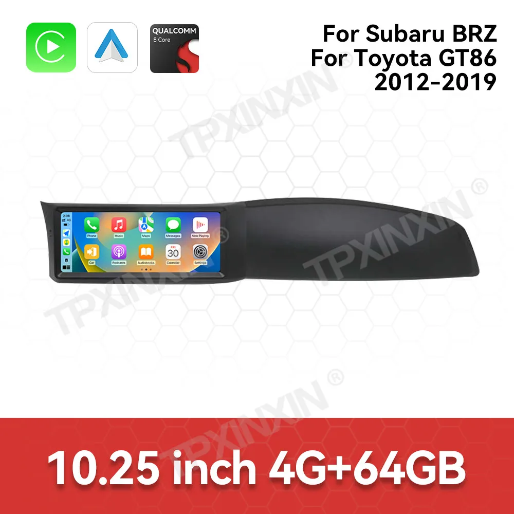 Android13 Car Radio For Toyota GT86 For Subaru BRZ 2012-2019 HD Screen 10.25" Automotive Multimedia Carplay Auto Stereo GPS Navi
Android13 Car Radio For Toyota GT86 For Subaru BRZ 2012-2019 HD Screen 10.25" Automotive Multimedia Carplay Auto Stereo GPS Navi