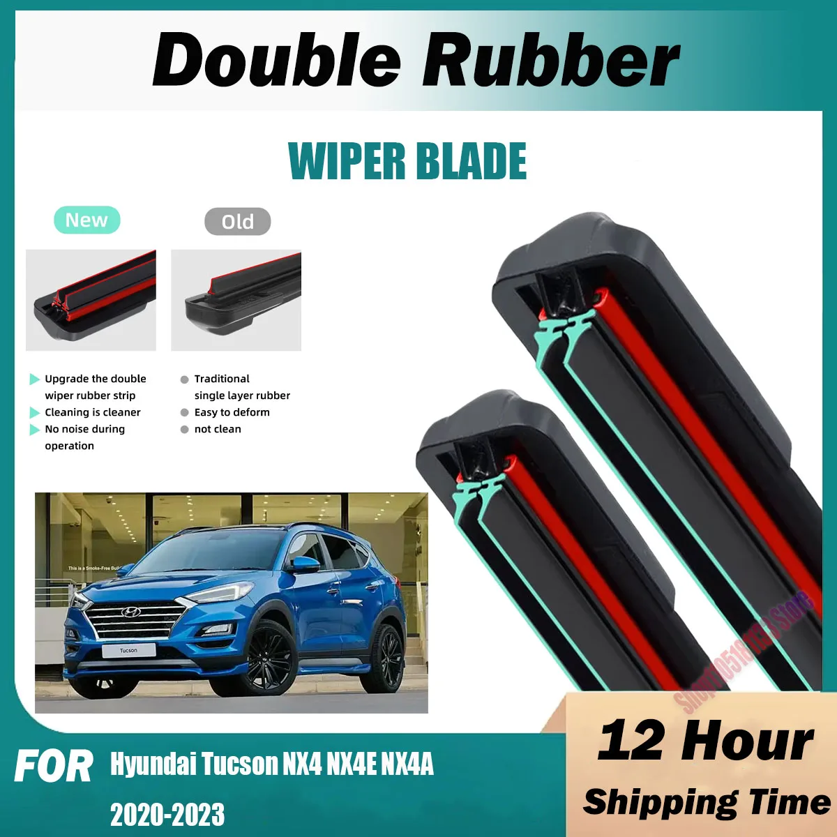 Car Wiper For Hyundai Tucson NX4 NX4E NX4A 2020-2023 26" + 16" Front Rear Wiper Blades Brushes Cutter Accessories 2022 2023
Car Wiper For Hyundai Tucson NX4 NX4E NX4A 2020-2023 26" + 16" Front Rear Wiper Blades Brushes Cutter Accessories 2022 2023
