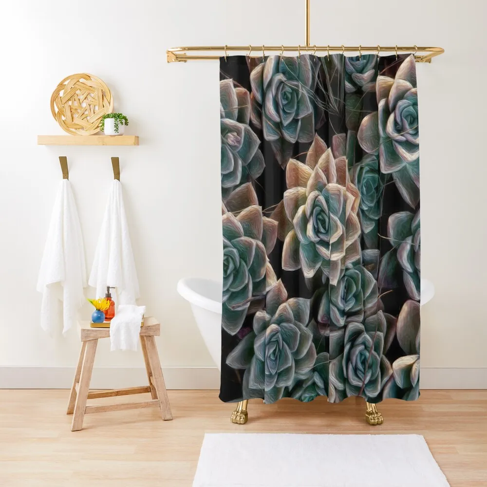 Glowing Succulents Shower Curtain Set For Bathroom Bathroom Box Transparent Bathroom Shower Curtain
Glowing Succulents Shower Curtain Set For Bathroom Bathroom Box Transparent Bathroom Shower Curtain