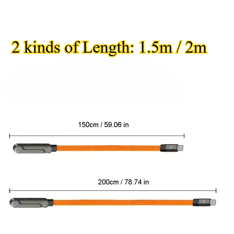 65W 2 in 1 USB To Type C Cable Foldable Bracket Data Cable TypeC Fast Charging Desk Holder Cord For iPhone Huawei Xiaomi Samsung
65W 2 in 1 USB To Type C Cable Foldable Bracket Data Cable TypeC Fast Charging Desk Holder Cord For iPhone Huawei Xiaomi Samsung