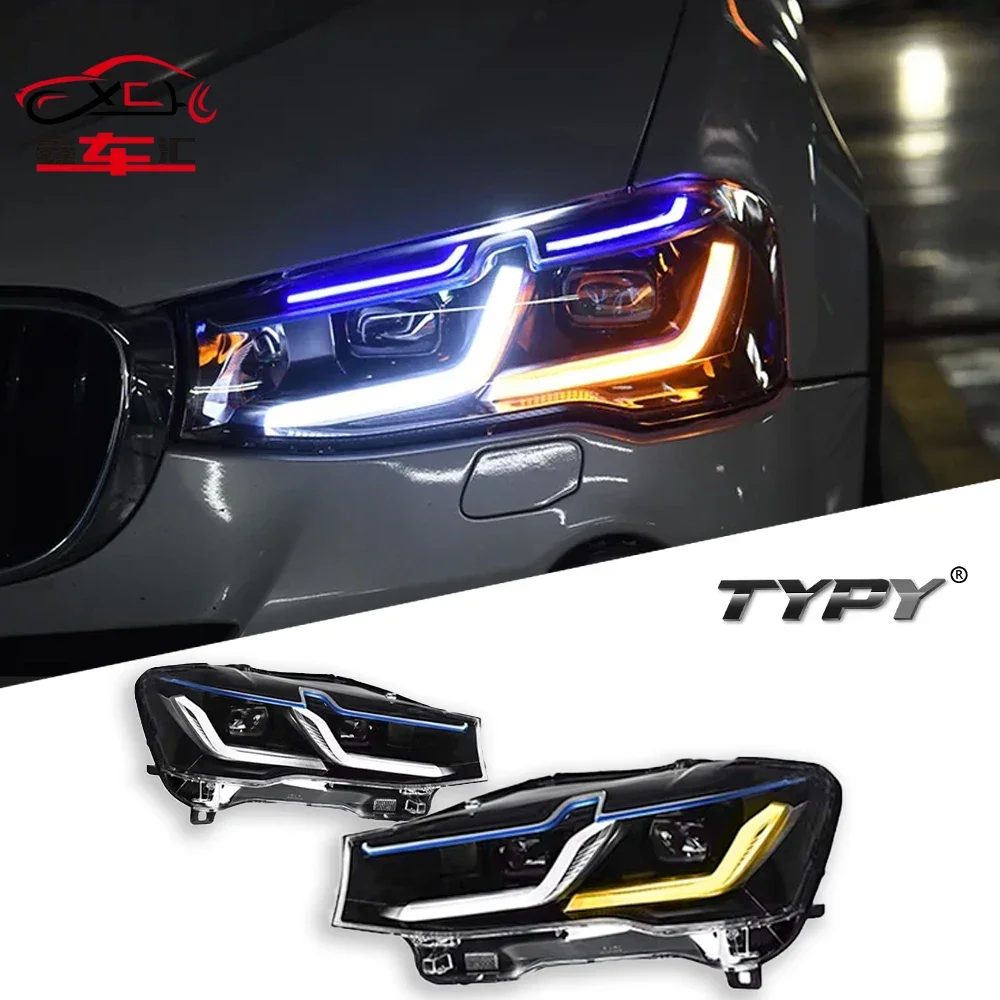 TYPYCar LED Headlights For BMW X3 2010-2016 X4 F26 F25 Headlight DRL Dynamic Turn Signal LED Headlight Auto Accessories
TYPYCar LED Headlights For BMW X3 2010-2016 X4 F26 F25 Headlight DRL Dynamic Turn Signal LED Headlight Auto Accessories