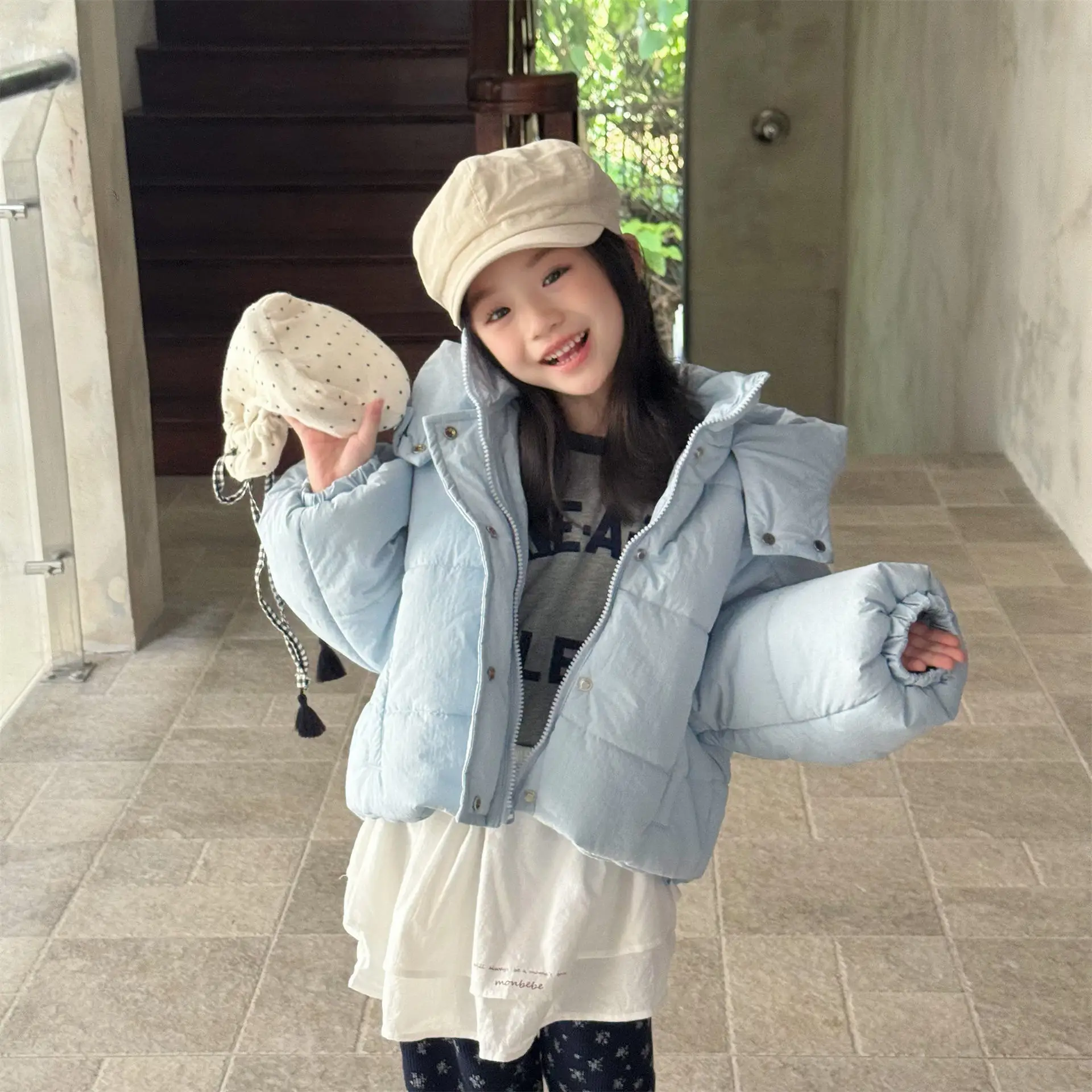 2025 Winter New Children Long Sleeve Warm Coat Solid Girls Hooded Cotton Padded Jacket Fashion Boys Casual Cardigan Kids Clothes
2025 Winter New Children Long Sleeve Warm Coat Solid Girls Hooded Cotton Padded Jacket Fashion Boys Casual Cardigan Kids Clothes