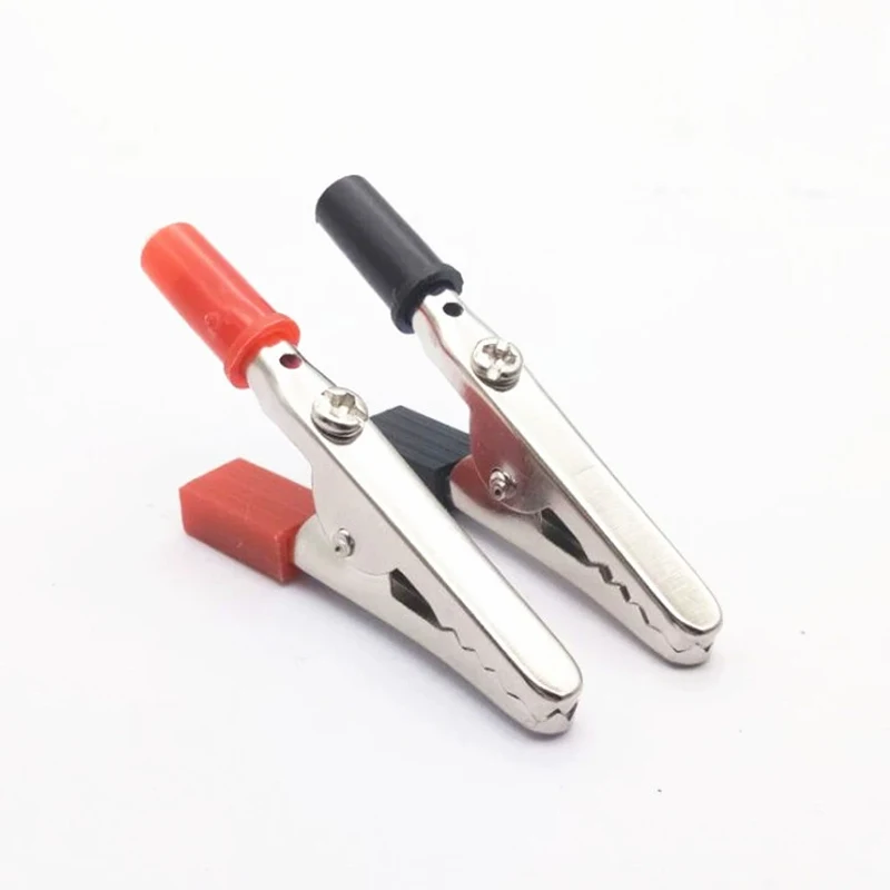 40pcs 4mm Banana Plug Type Dual-Purpose Test Clips – Screw-on & Solderable Insulated Power Clips
40pcs 4mm Banana Plug Type Dual-Purpose Test Clips – Screw-on & Solderable Insulated Power Clips