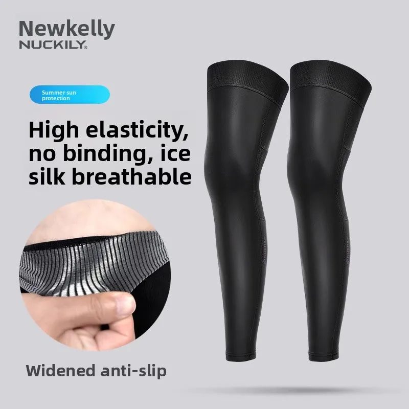 NUCKILY Ice Silk Cycling Leg Sleeves Anti-Slip UV Protection Cooling Breathable Leg Warmers for Road Bike MTB Summer Riding
NUCKILY Ice Silk Cycling Leg Sleeves Anti-Slip UV Protection Cooling Breathable Leg Warmers for Road Bike MTB Summer Riding