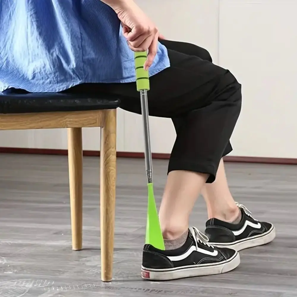 Stainless Steel Telescopic Shoehorn Adjustable Length Easy-Grip Shoe Wear Aid Ideal Assistance Tool Shoe Lifter
Stainless Steel Telescopic Shoehorn Adjustable Length Easy-Grip Shoe Wear Aid Ideal Assistance Tool Shoe Lifter