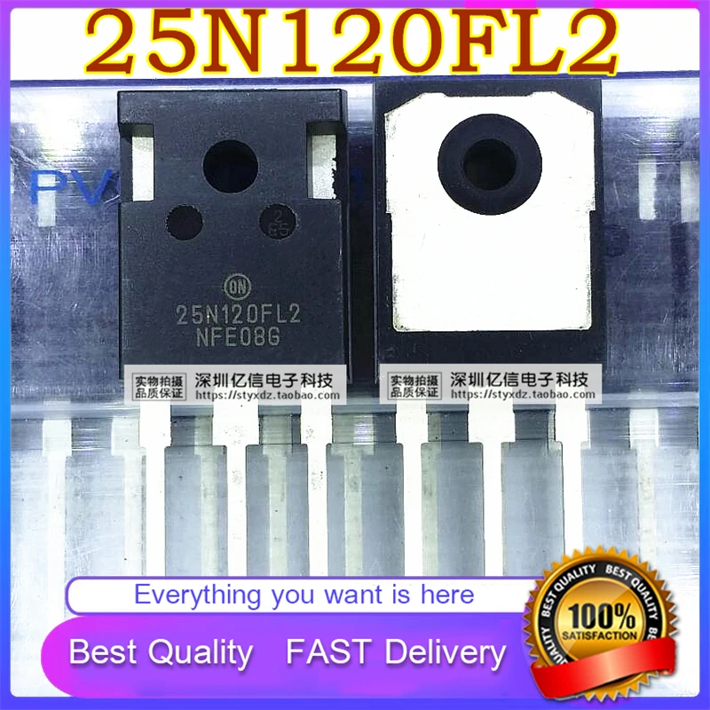 5 шт./лот, новый оригинальный 25N120FL2 1200V25A TO-3P полевой транзистор хорошего качества на складе
5 шт./лот, новый оригинальный 25N120FL2 1200V25A TO-3P полевой транзистор хорошего качества на складе