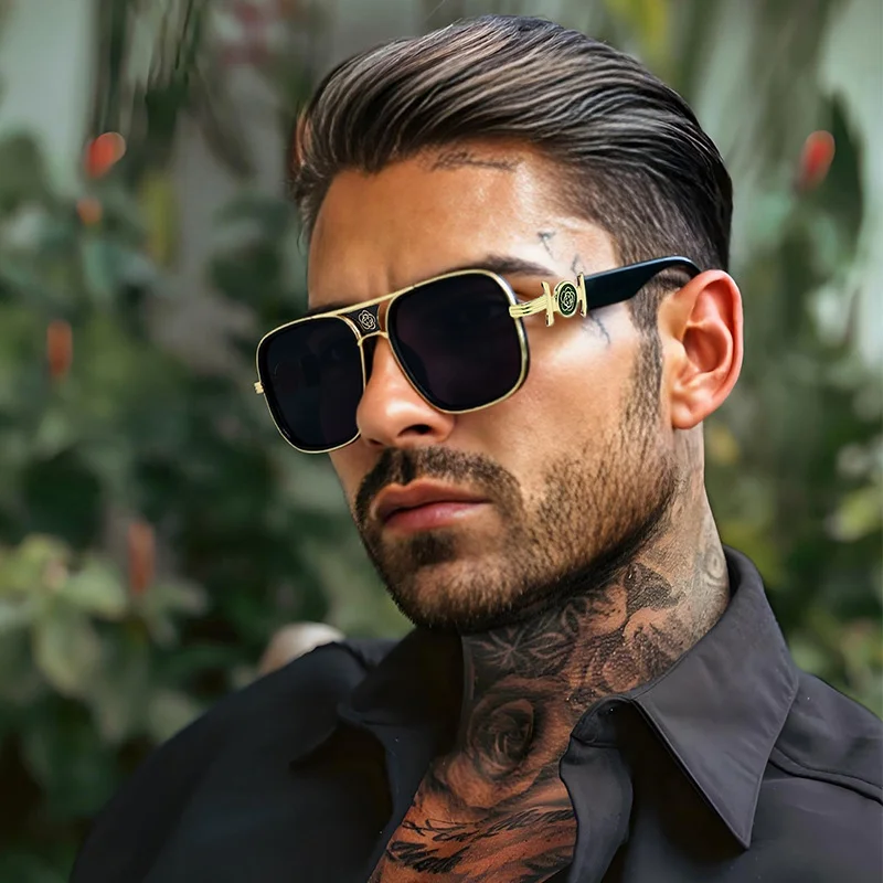 New Retro Sunglasses Men Women Fashion Square Black Male Sun Glasses Cool Luxury Brand Designer Travel Shades UV400
New Retro Sunglasses Men Women Fashion Square Black Male Sun Glasses Cool Luxury Brand Designer Travel Shades UV400