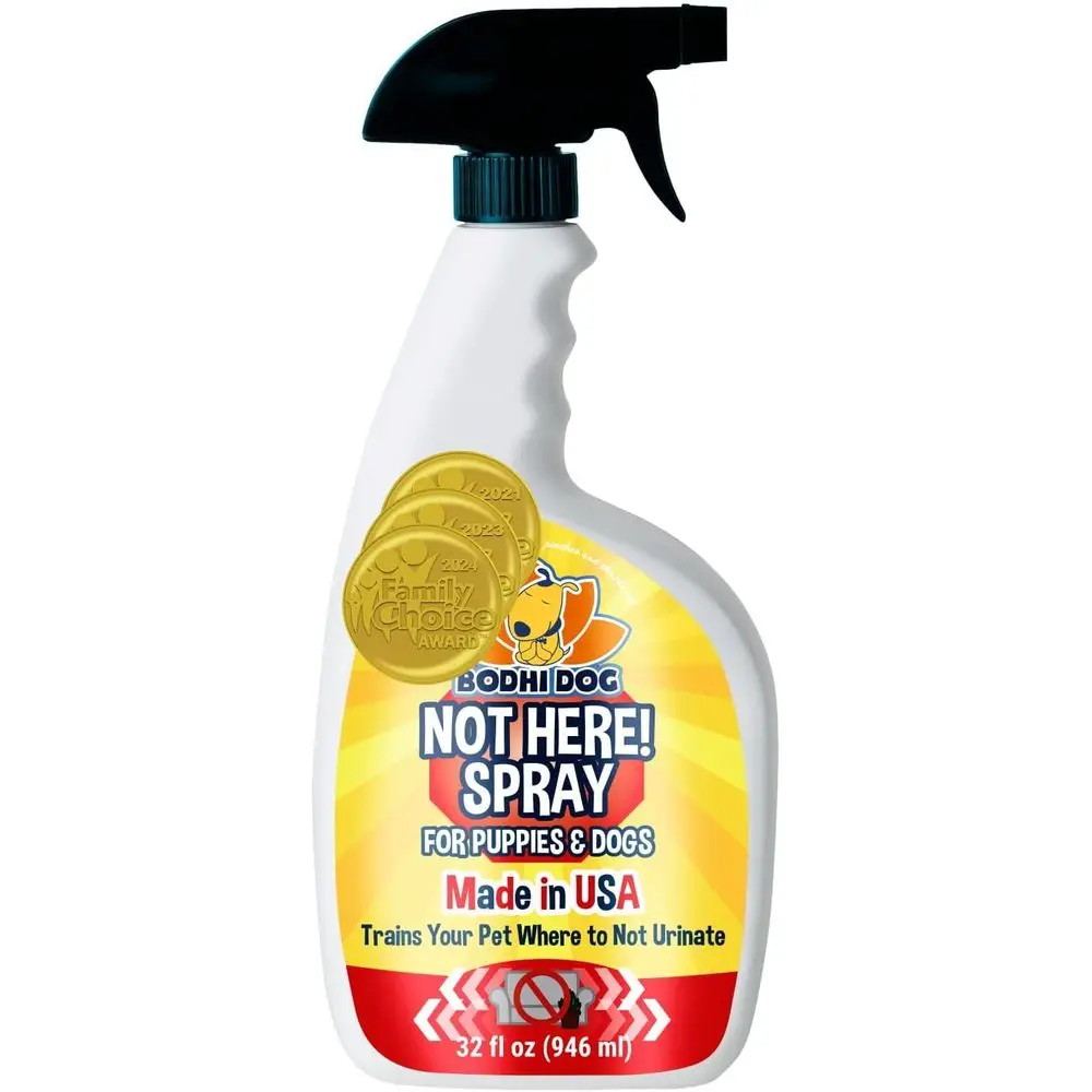 Indoor Pet Training Spray - Trains Dogs & Puppies to Avoid Indoor Marking (32 oz)
Indoor Pet Training Spray - Trains Dogs & Puppies to Avoid Indoor Marking (32 oz)