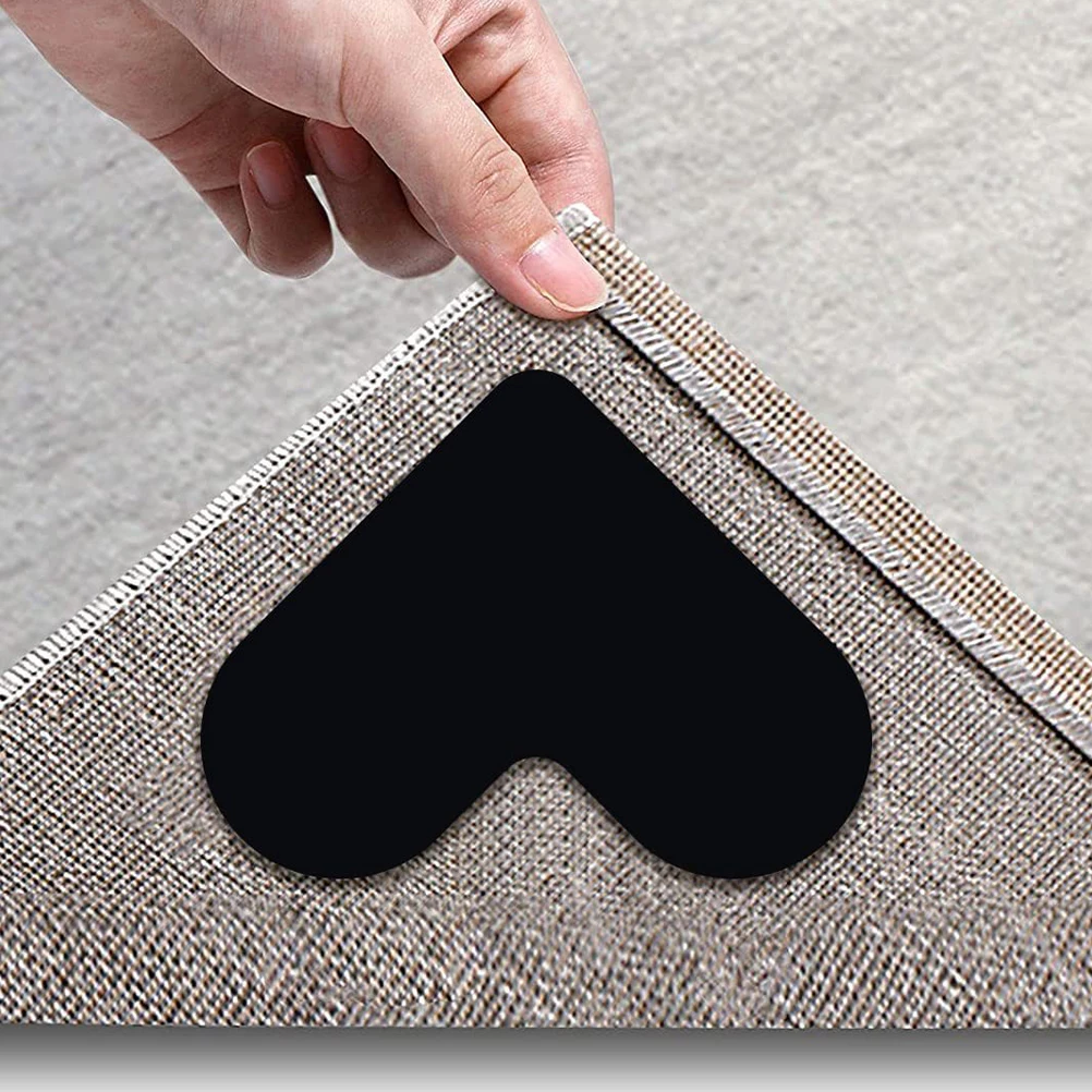 8 Pcs Carpet Stickers Non Slip Back Pads Double Sided Rug Tape for Household Heart Shaped Pu Bathrooms Kitchens Lightweight
8 Pcs Carpet Stickers Non Slip Back Pads Double Sided Rug Tape for Household Heart Shaped Pu Bathrooms Kitchens Lightweight