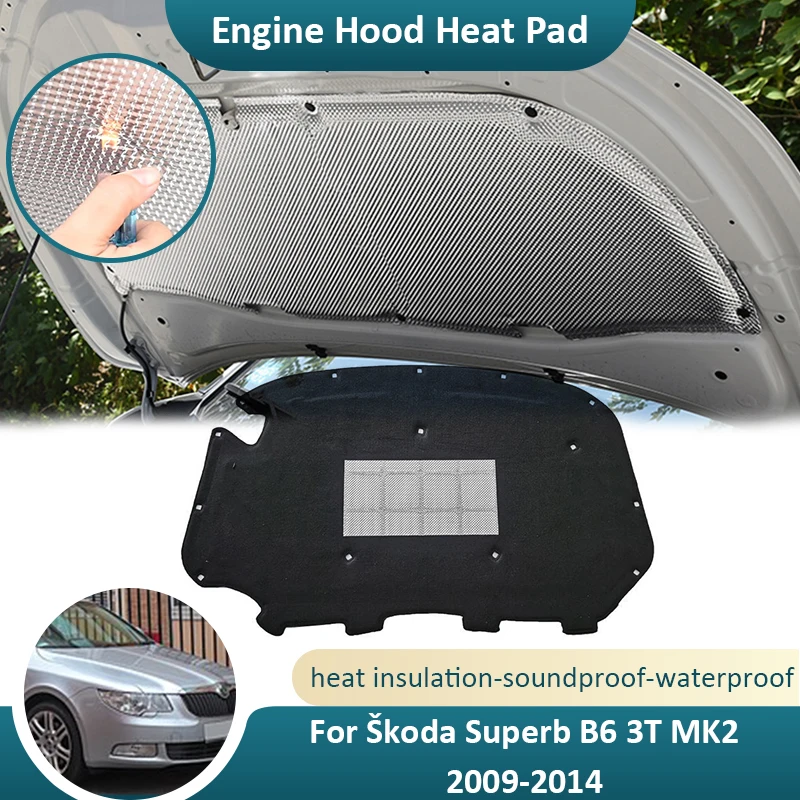 Передний капот двигателя для Skoda Superb B6 3T MK2 2009 2010 2011 2012 2013 2014 огнестойкий звукоизоляционный коврик автомобильные аксессуары
Передний капот двигателя для Skoda Superb B6 3T MK2 2009 2010 2011 2012 2013 2014 огнестойкий звукоизоляционный коврик автомобильные аксессуары