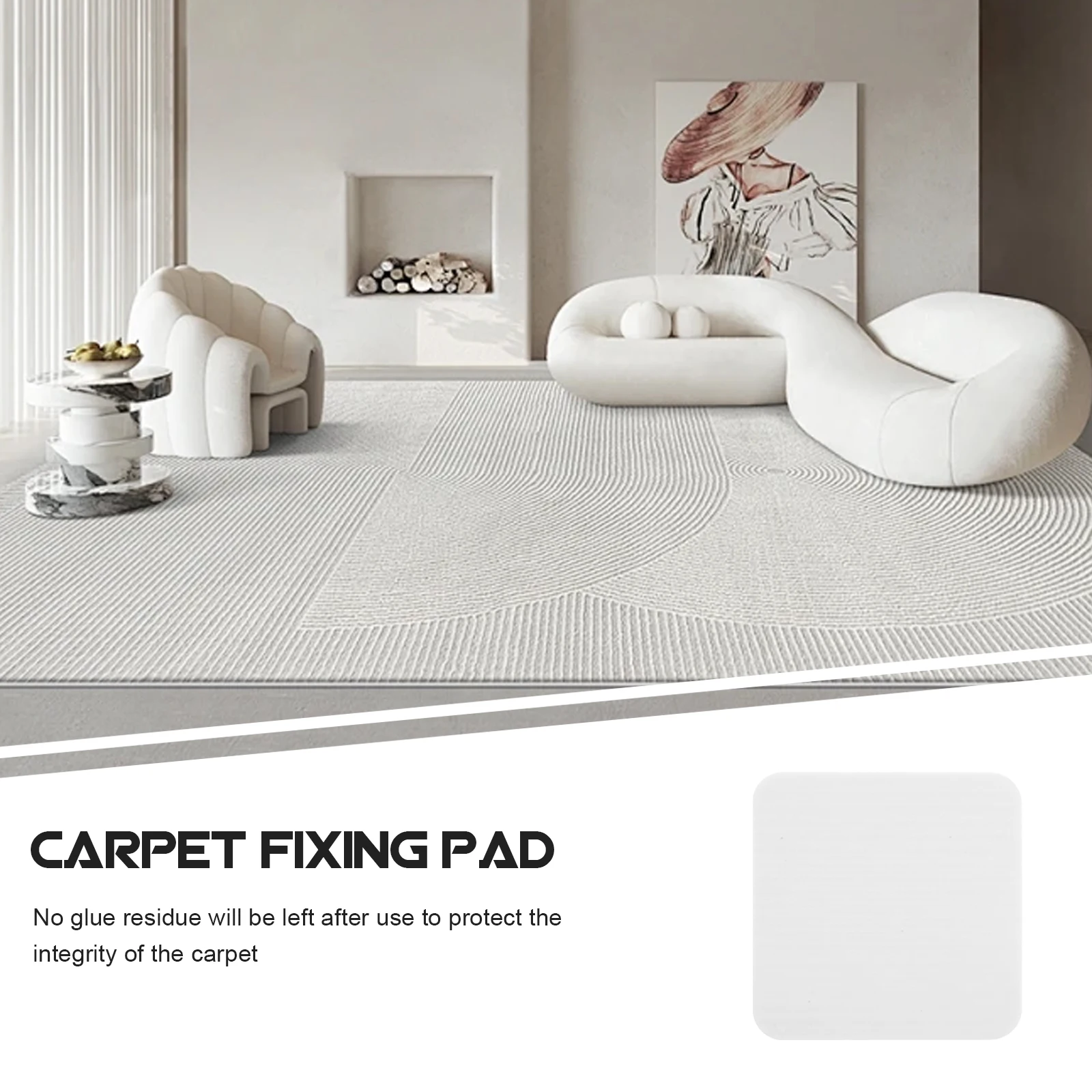 4 Pcs Anti-slip Floor Mat Carpet Stickers for Area Rugs Adhesive Grippers Tile Outdoor
4 Pcs Anti-slip Floor Mat Carpet Stickers for Area Rugs Adhesive Grippers Tile Outdoor