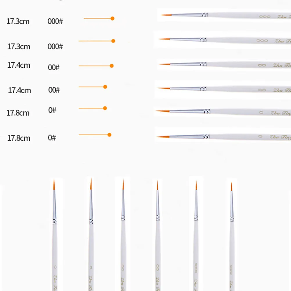 Набор из 6 профессиональных нейлоновых кистей для рисования, универсальные инструменты для акварели, гуаши, акрила и дизайна
Набор из 6 профессиональных нейлоновых кистей для рисования, универсальные инструменты для акварели, гуаши, акрила и дизайна